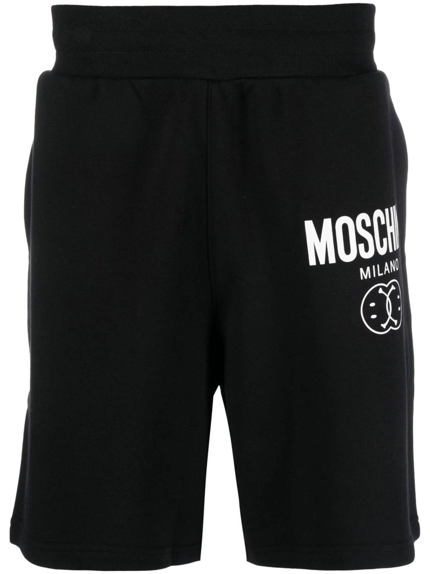 x Smiley cotton jersey shorts