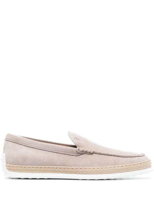 suede slip-on loafers