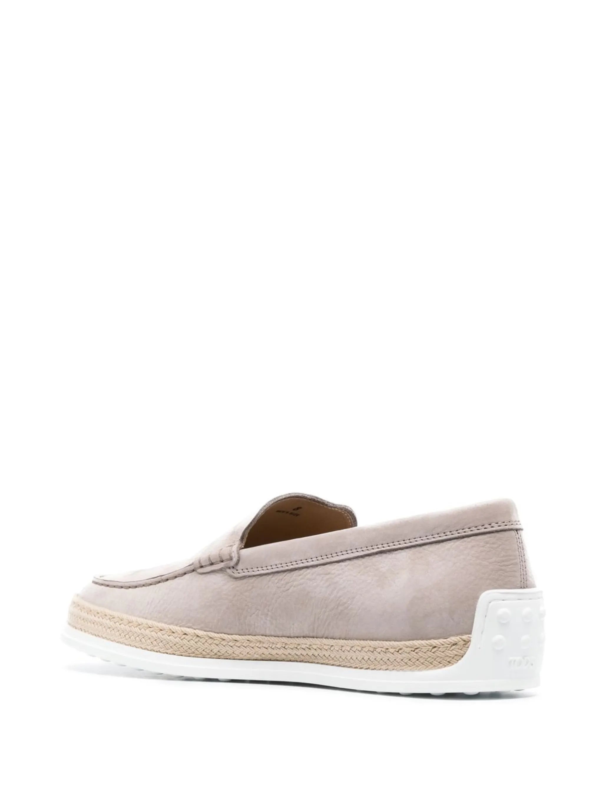 suede slip-on loafers