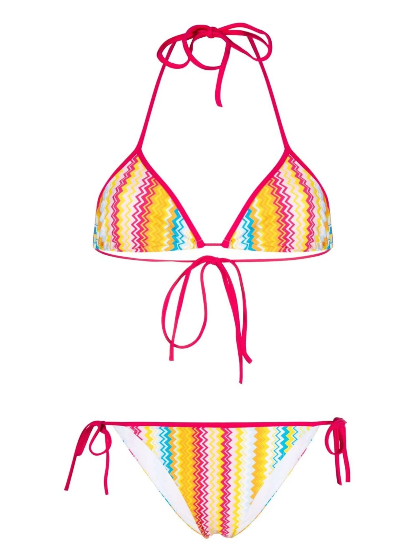 zig-zag triangle bikini