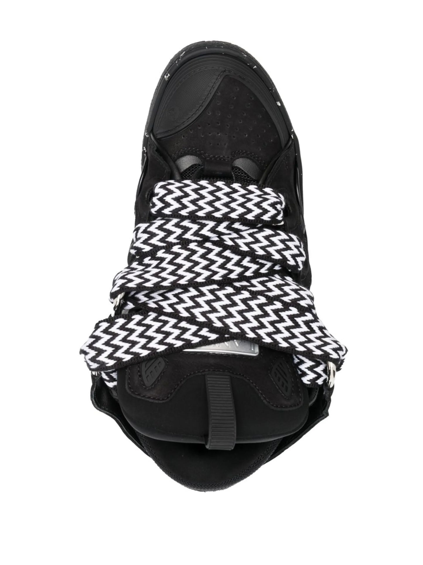 Curb leather sneakers