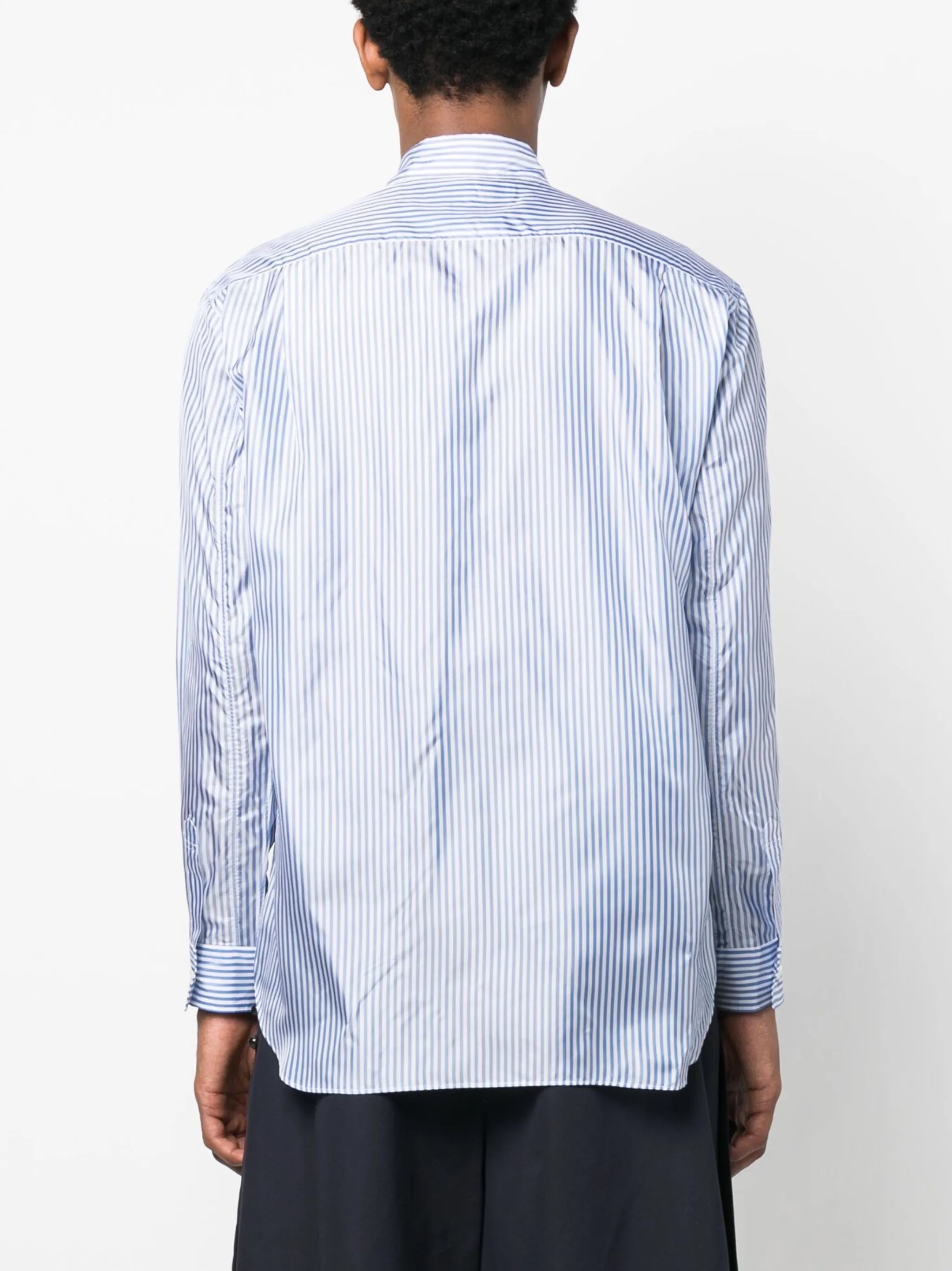 long-sleeve striped shirt