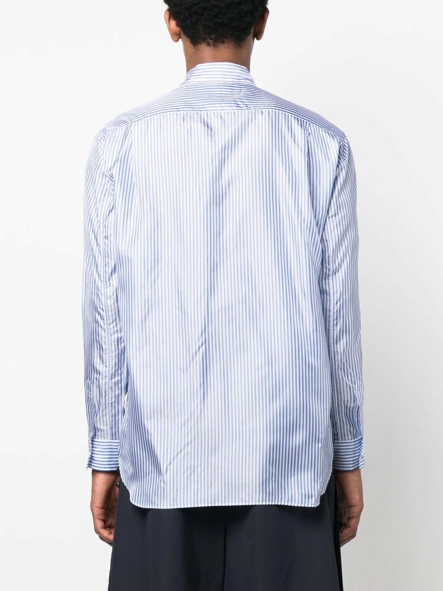 long-sleeve striped shirt