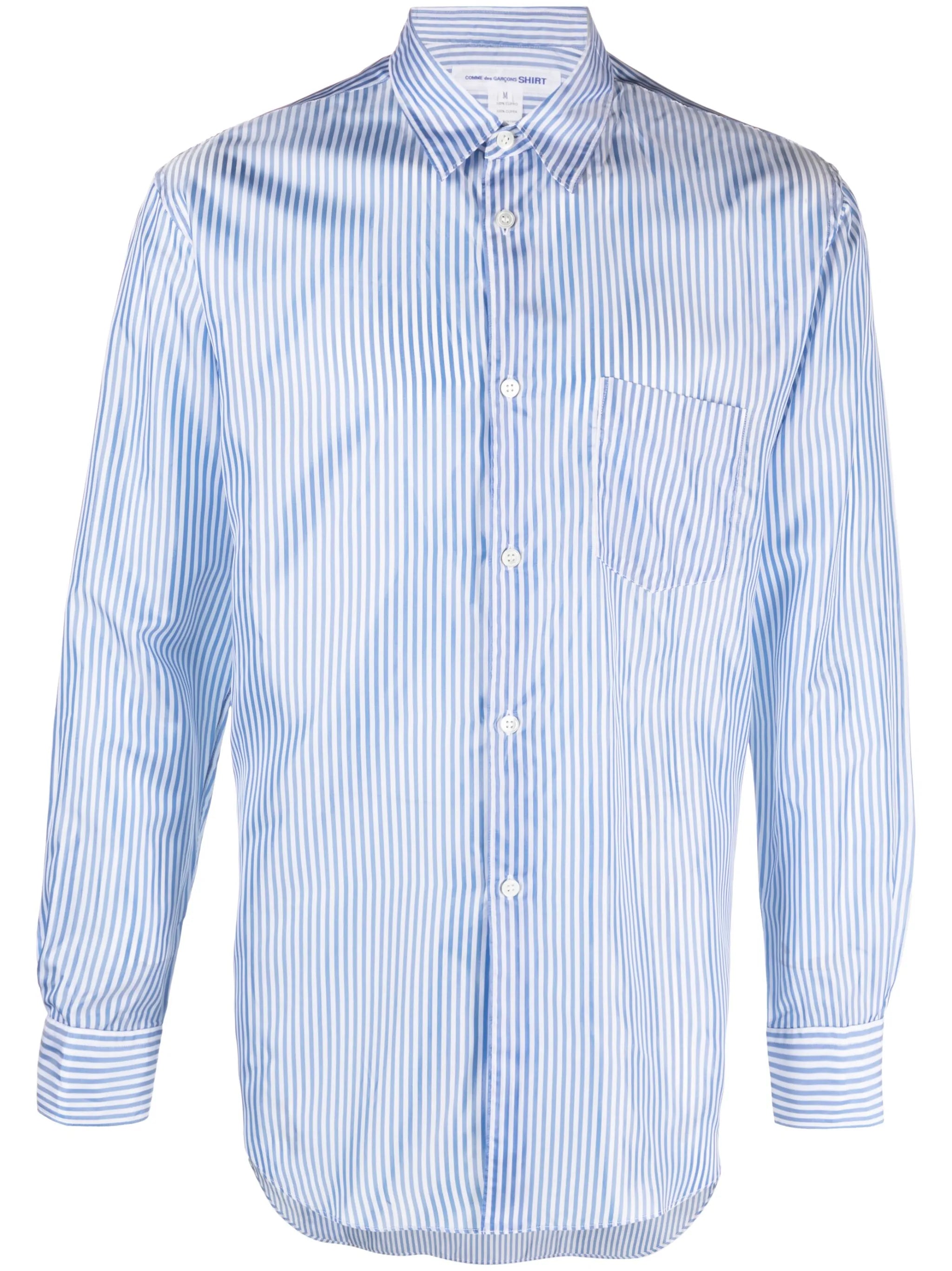 long-sleeve striped shirt