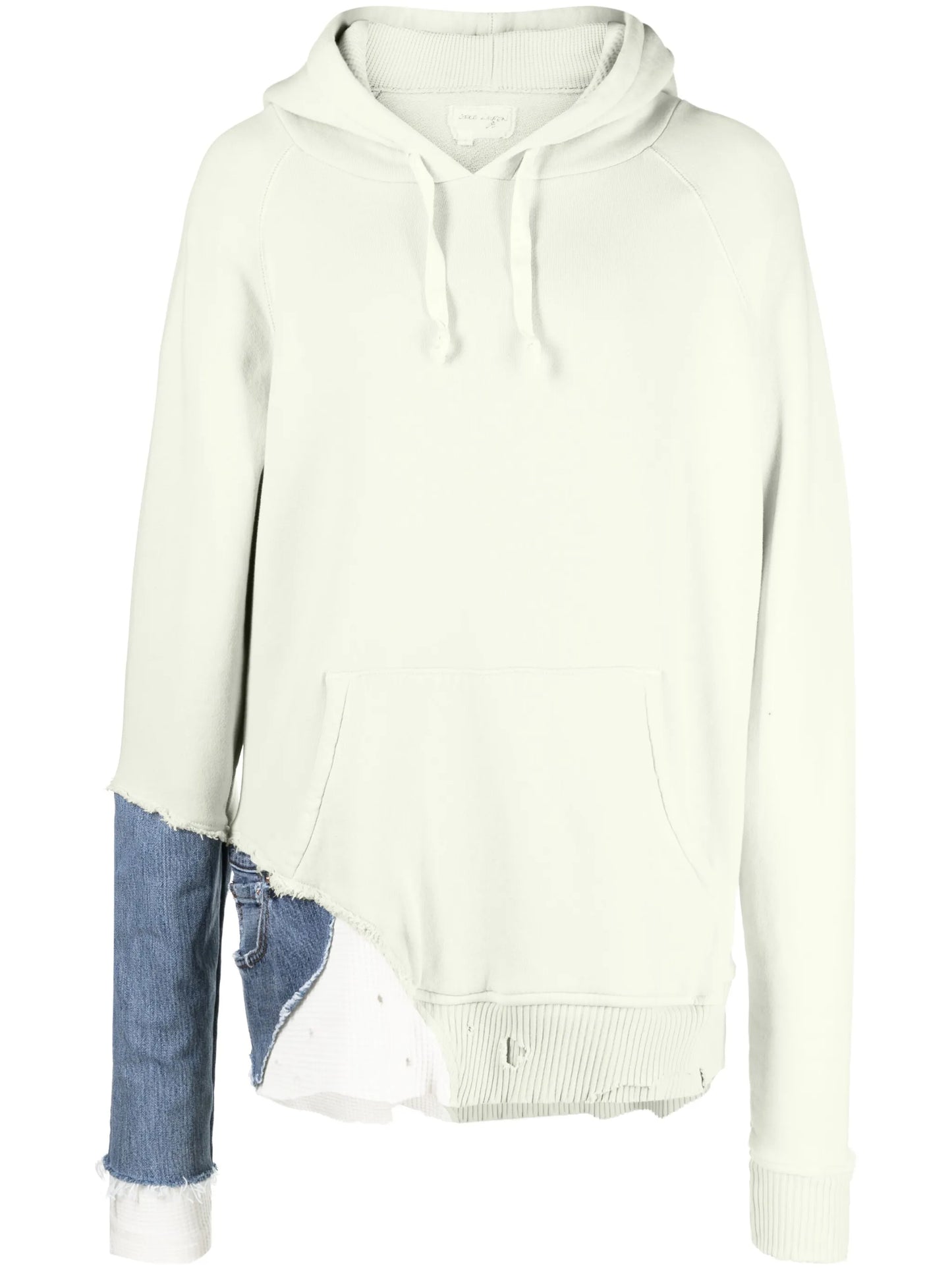 Fragment drawstring hoodie