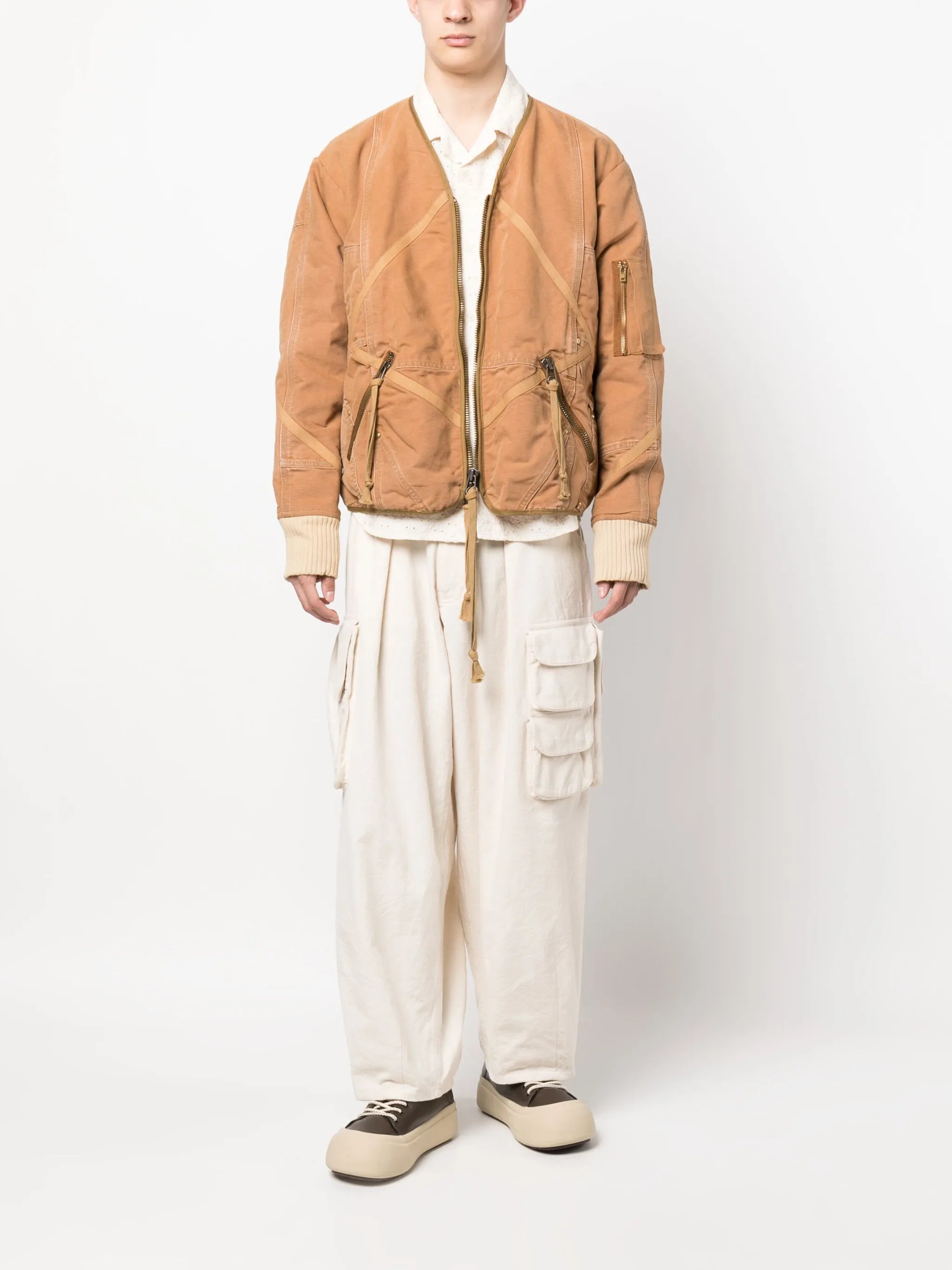 Work Canvas Modern Flight jacket