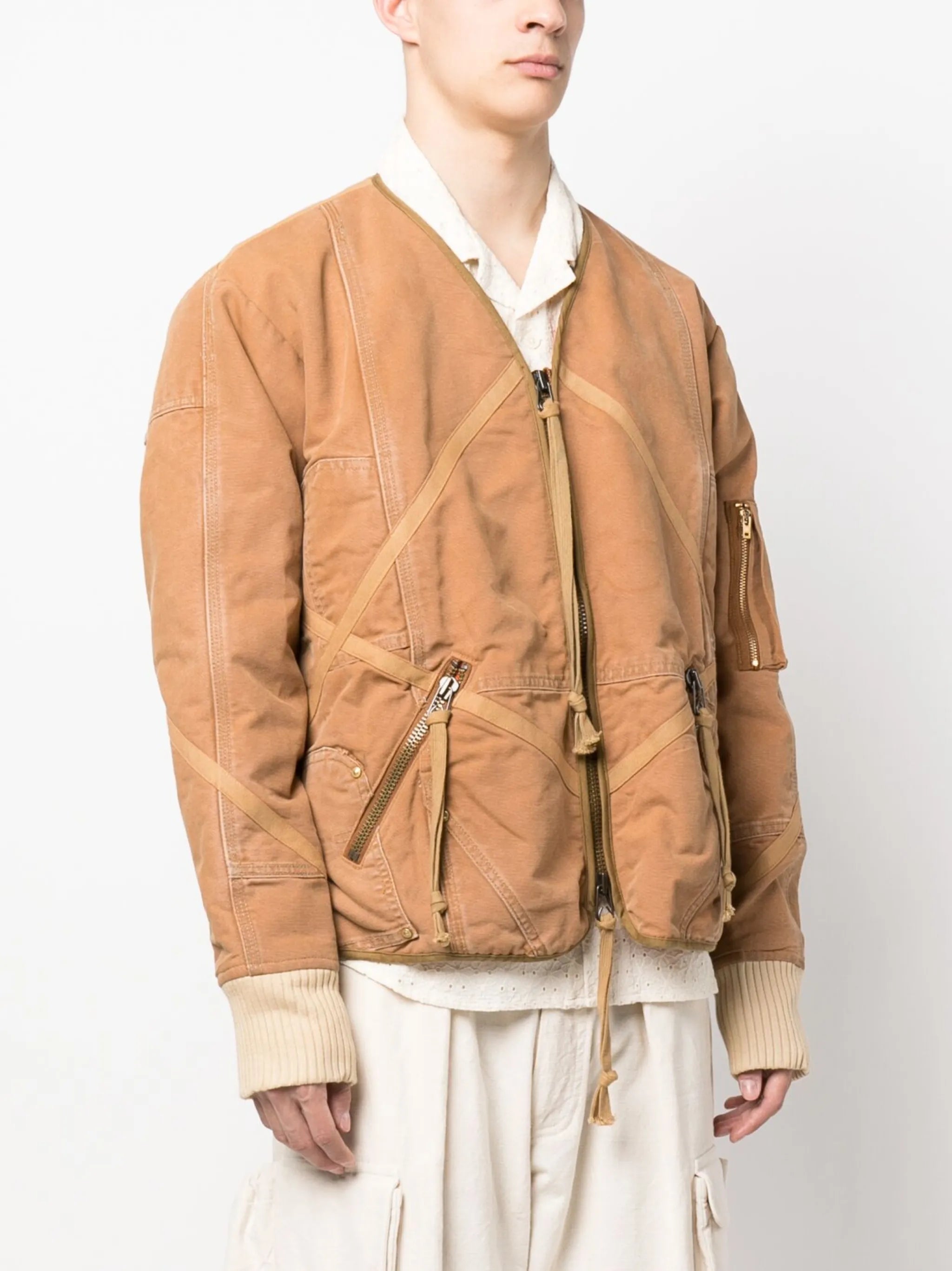 Work Canvas Modern Flight jacket