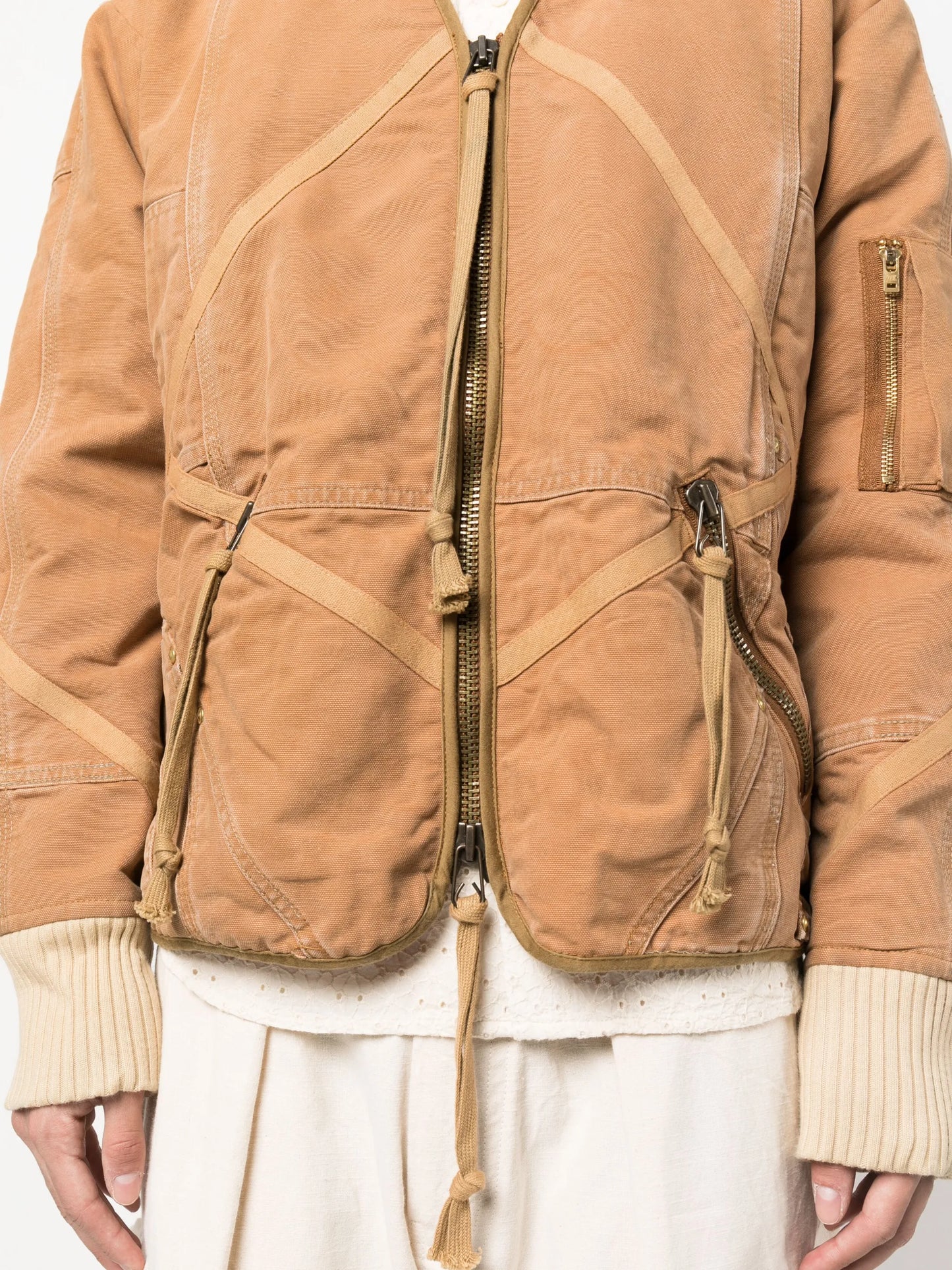 Work Canvas Modern Flight jacket