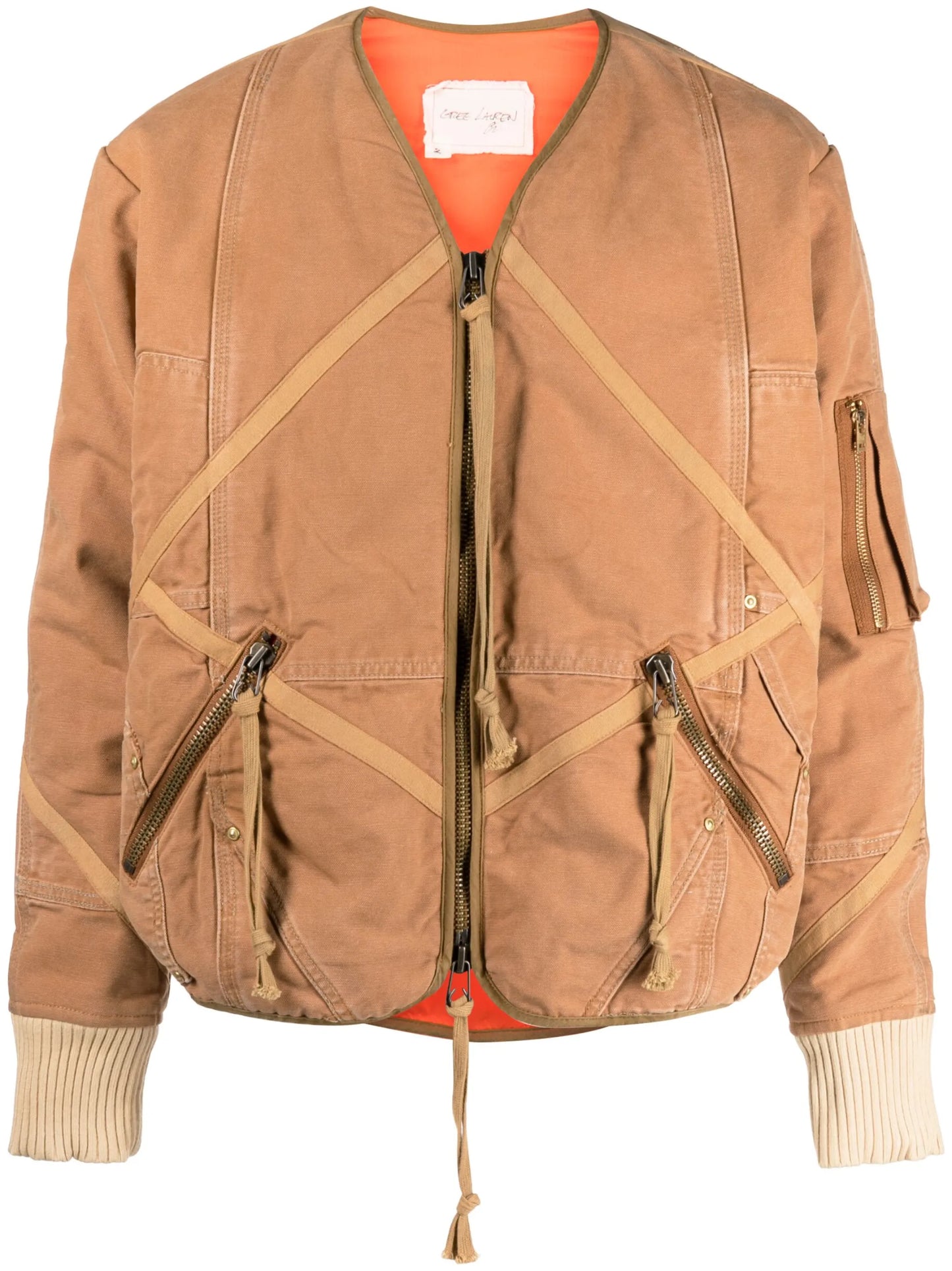 Work Canvas Modern Flight jacket