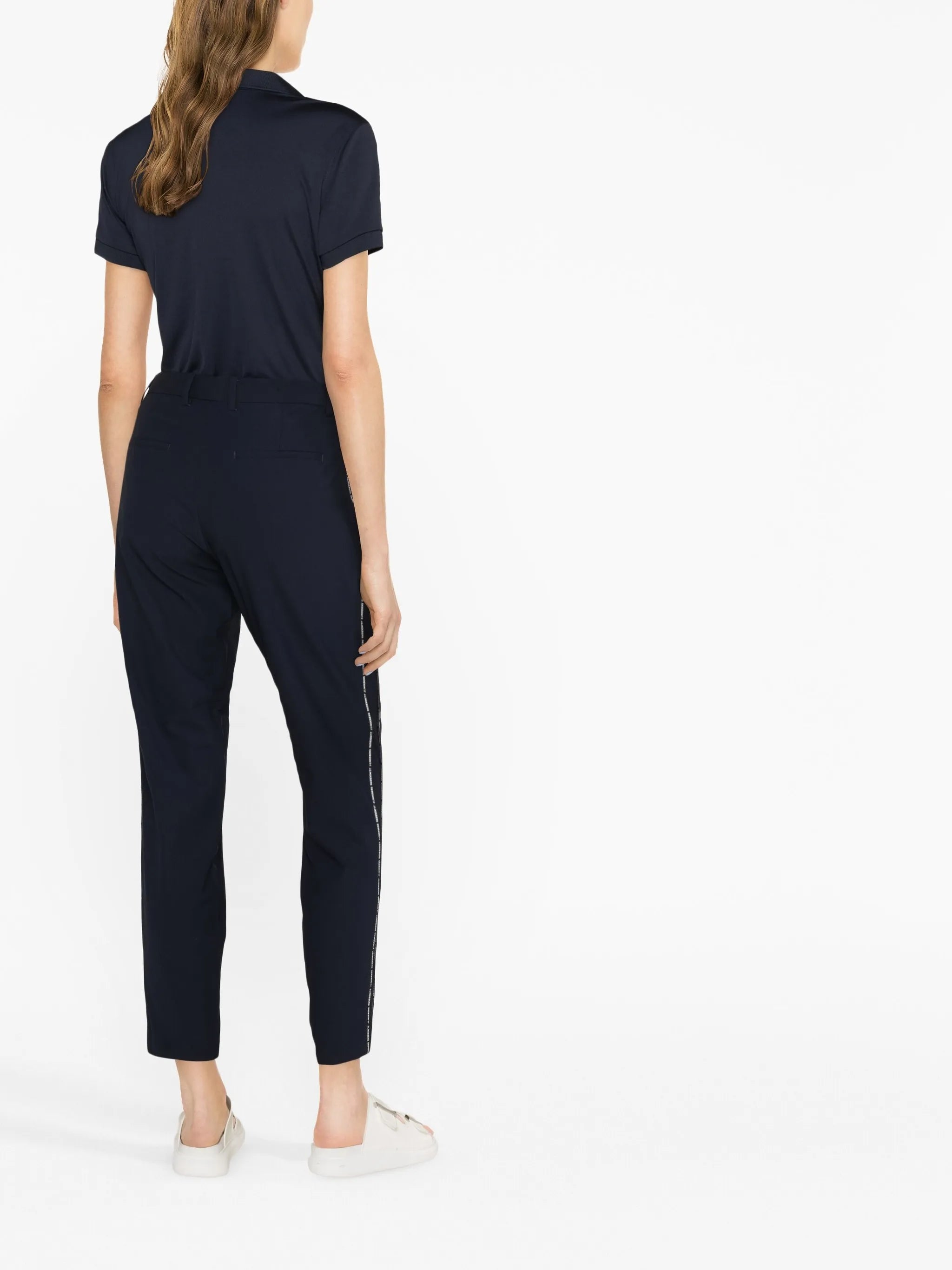 straight leg trousers