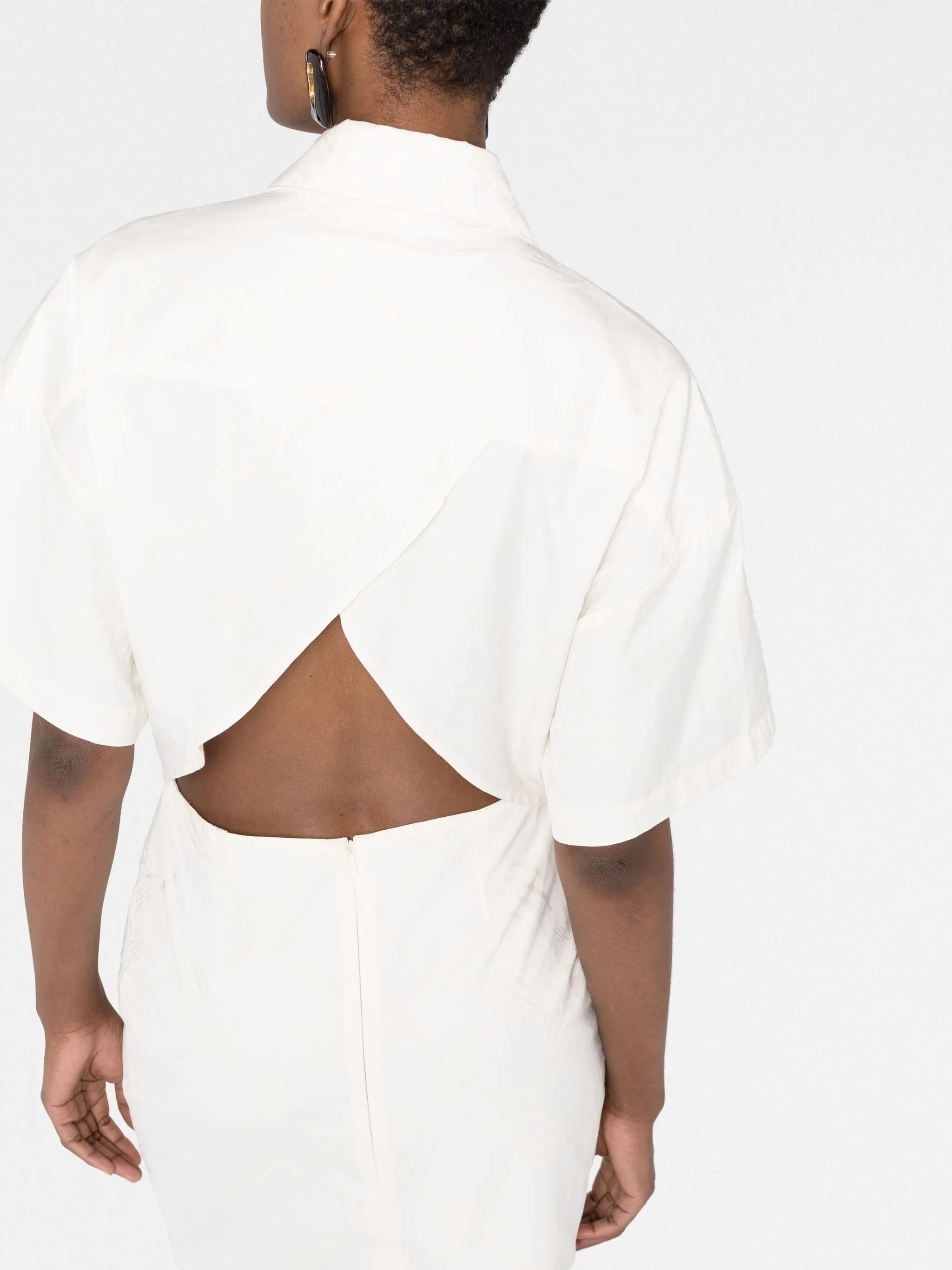 daily paper shirt dress