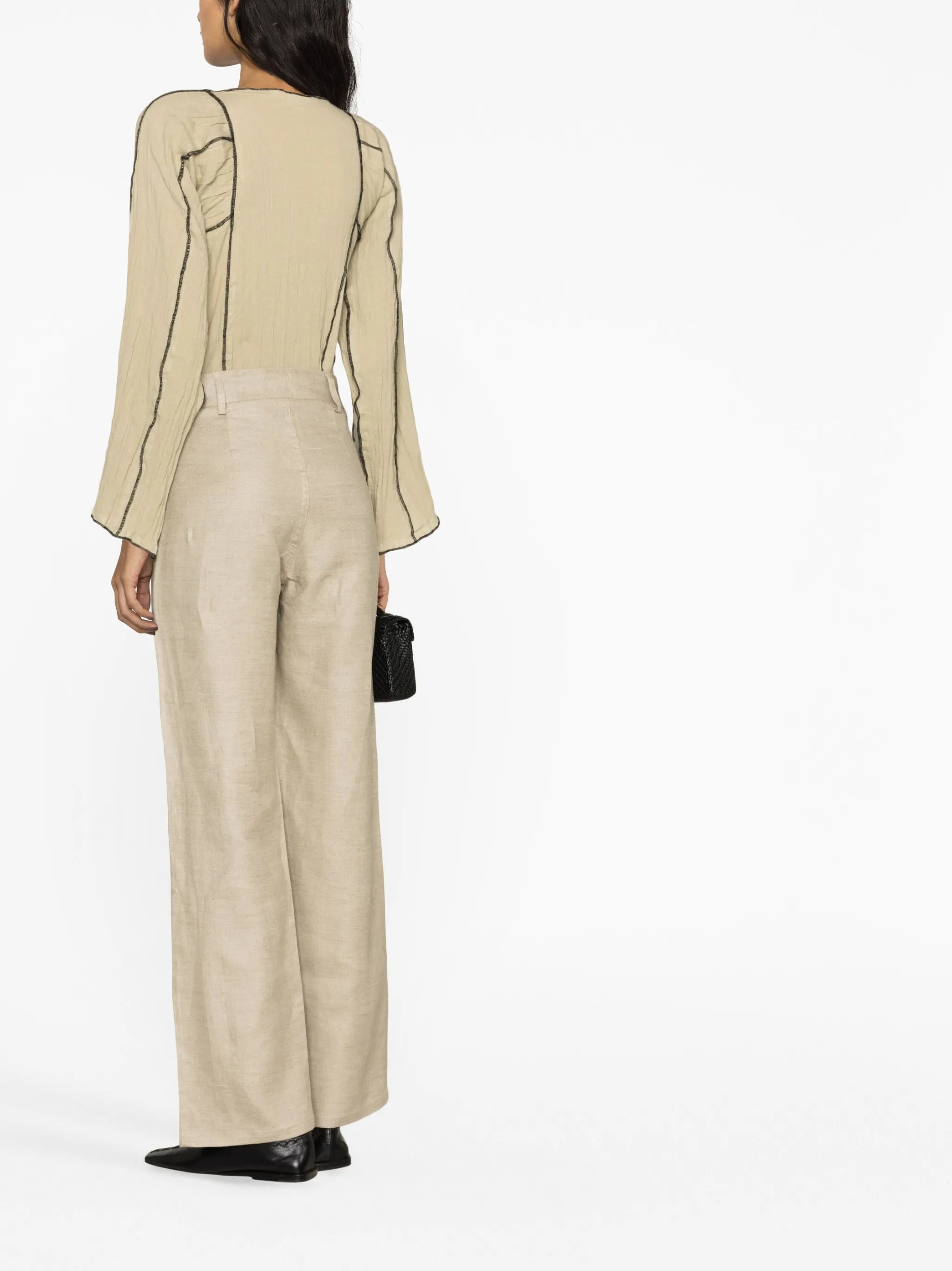 wide-leg trousers