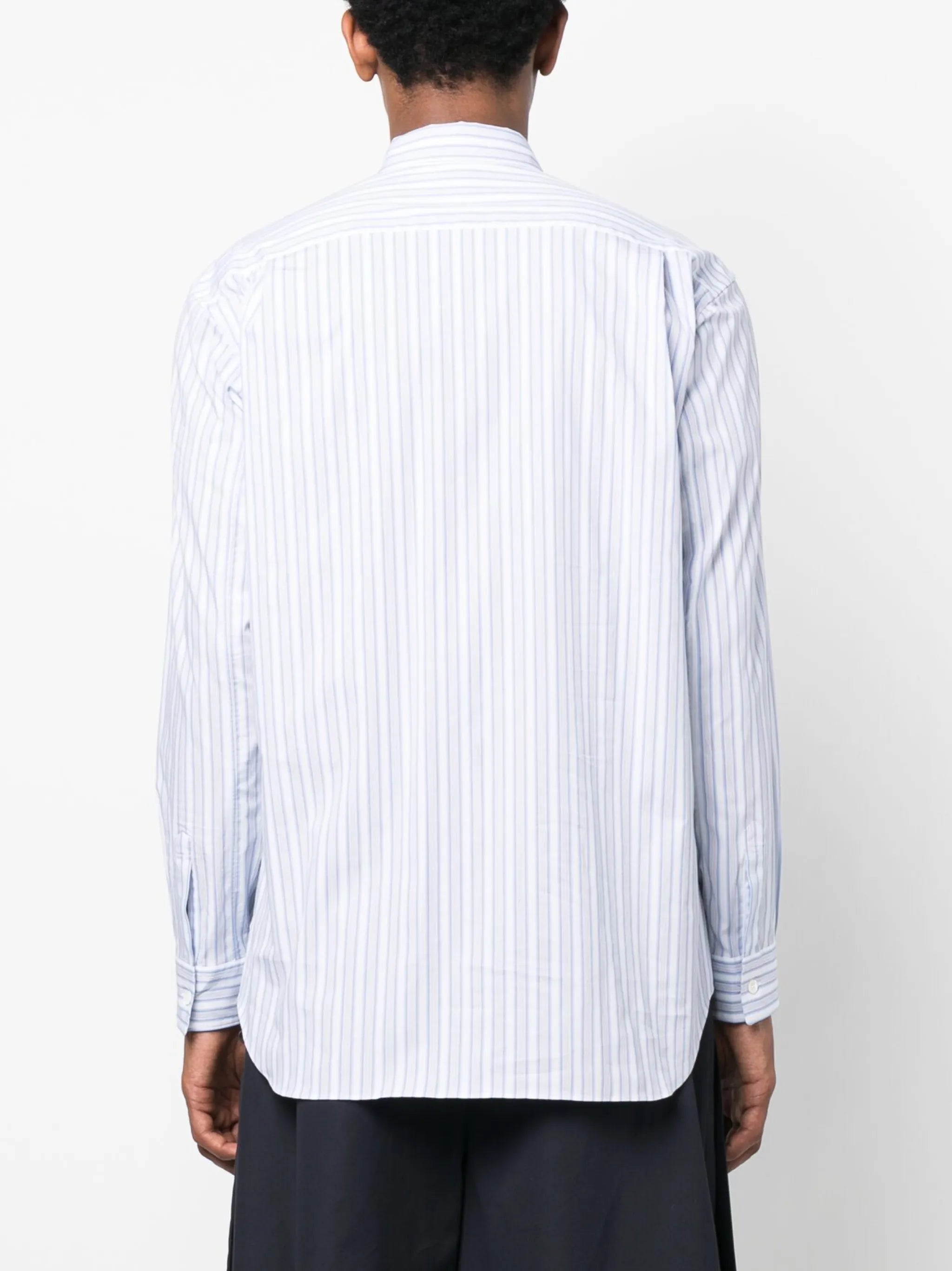 striped cotton shirt