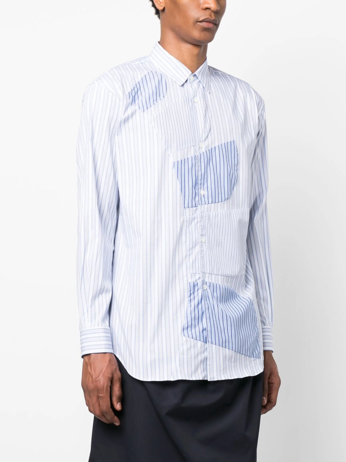 striped cotton shirt