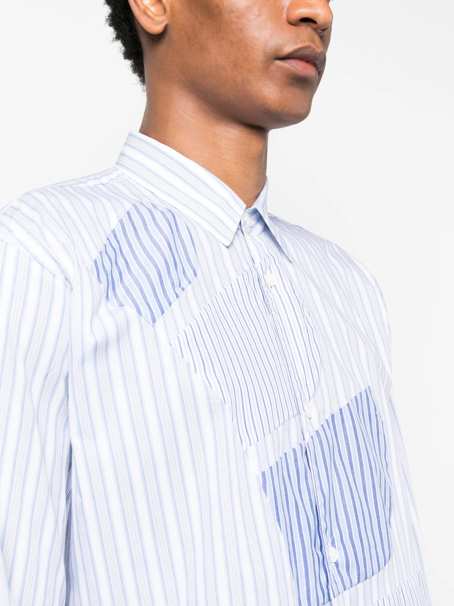 striped cotton shirt
