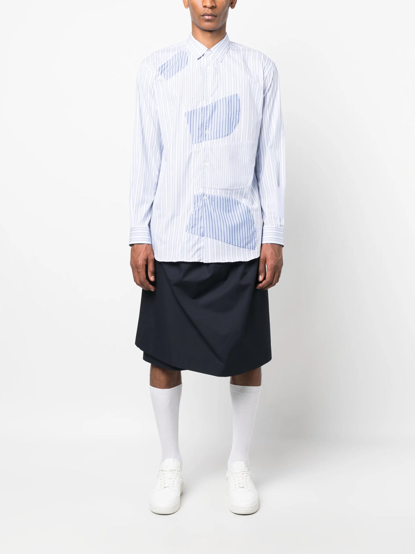 striped cotton shirt