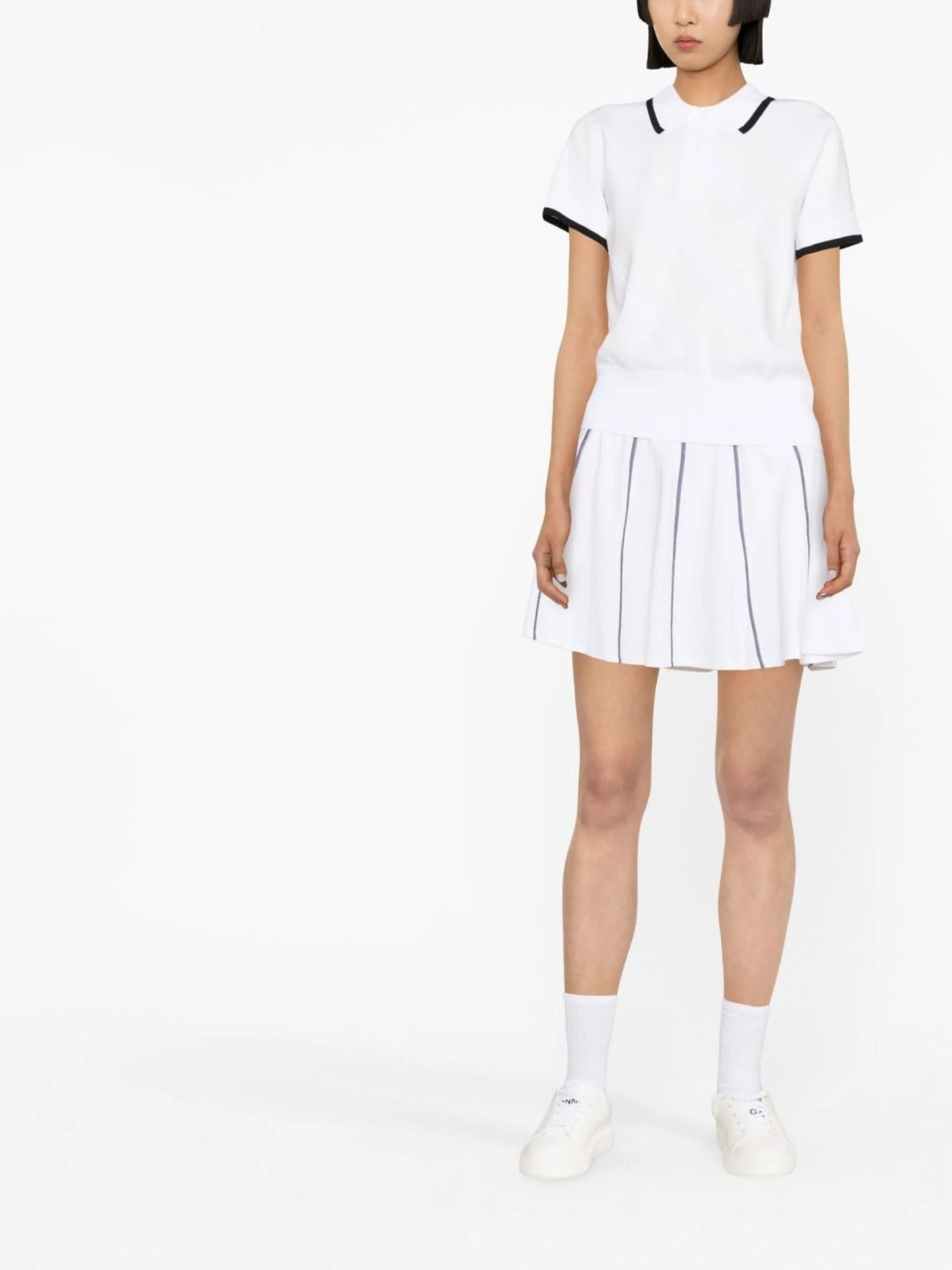 Feline golf polo shirt