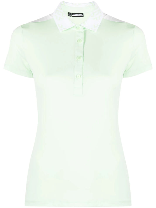 buttoned performance top