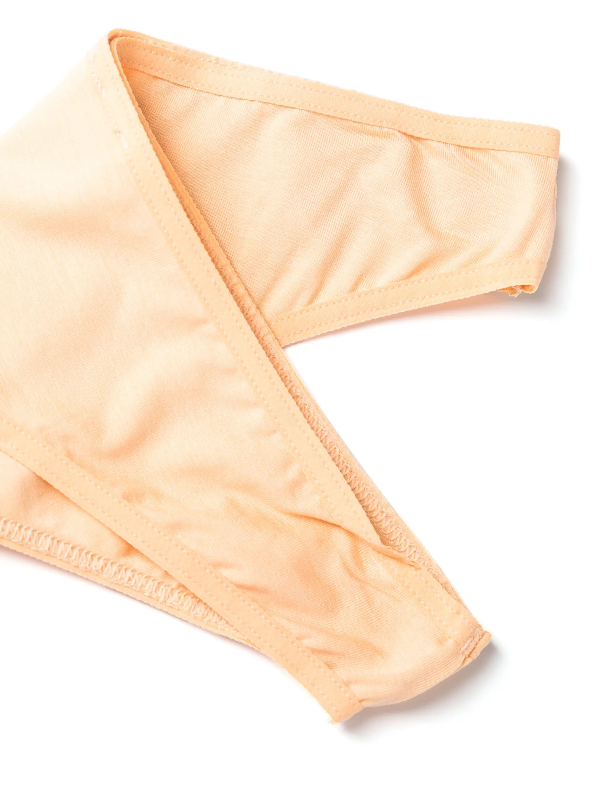low-rise semi-sheer thong