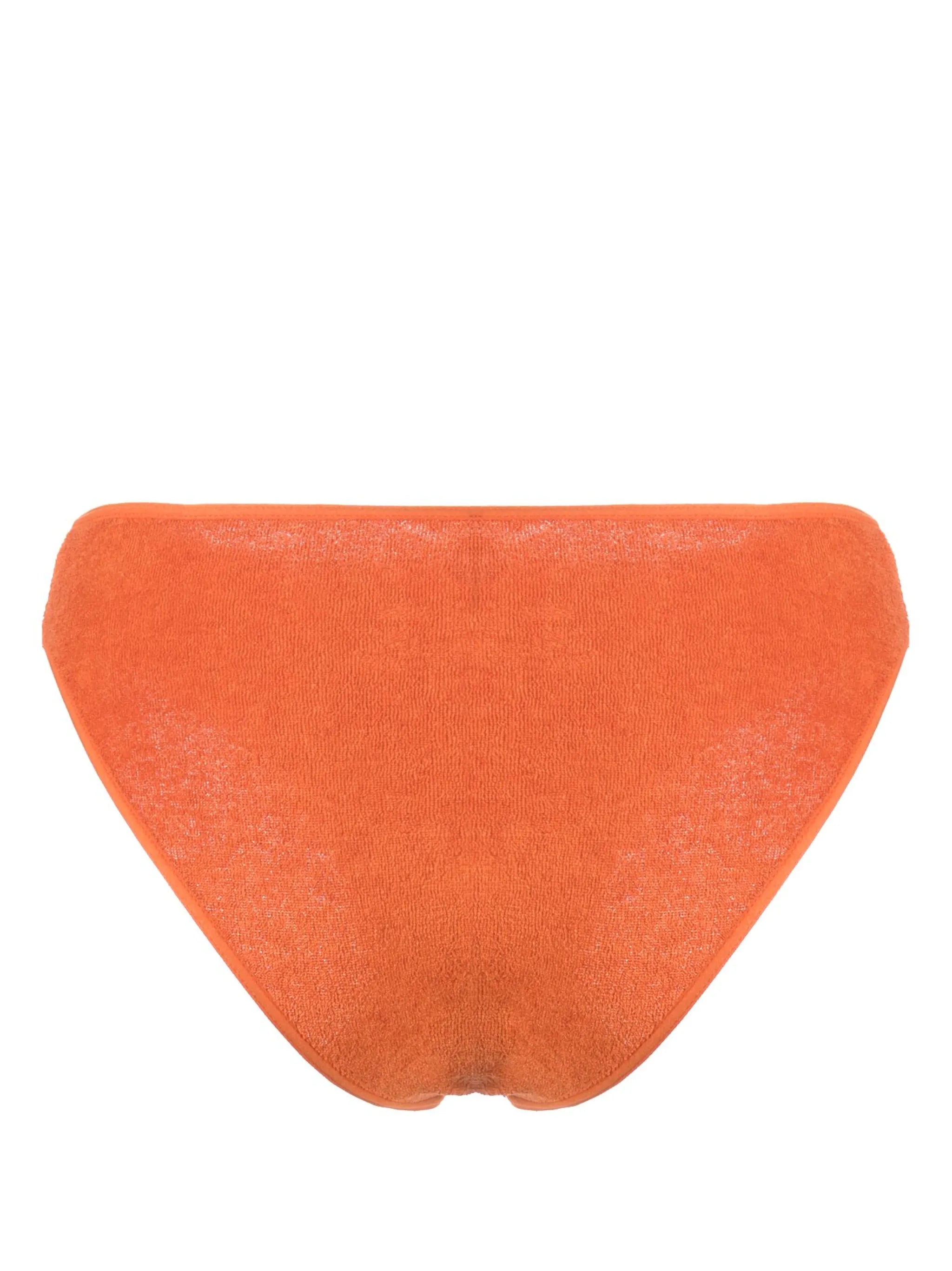 towelling-finish briefs