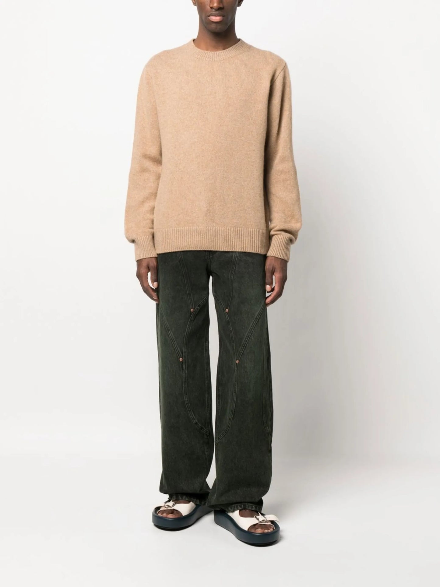 crew neck cashmere jumper