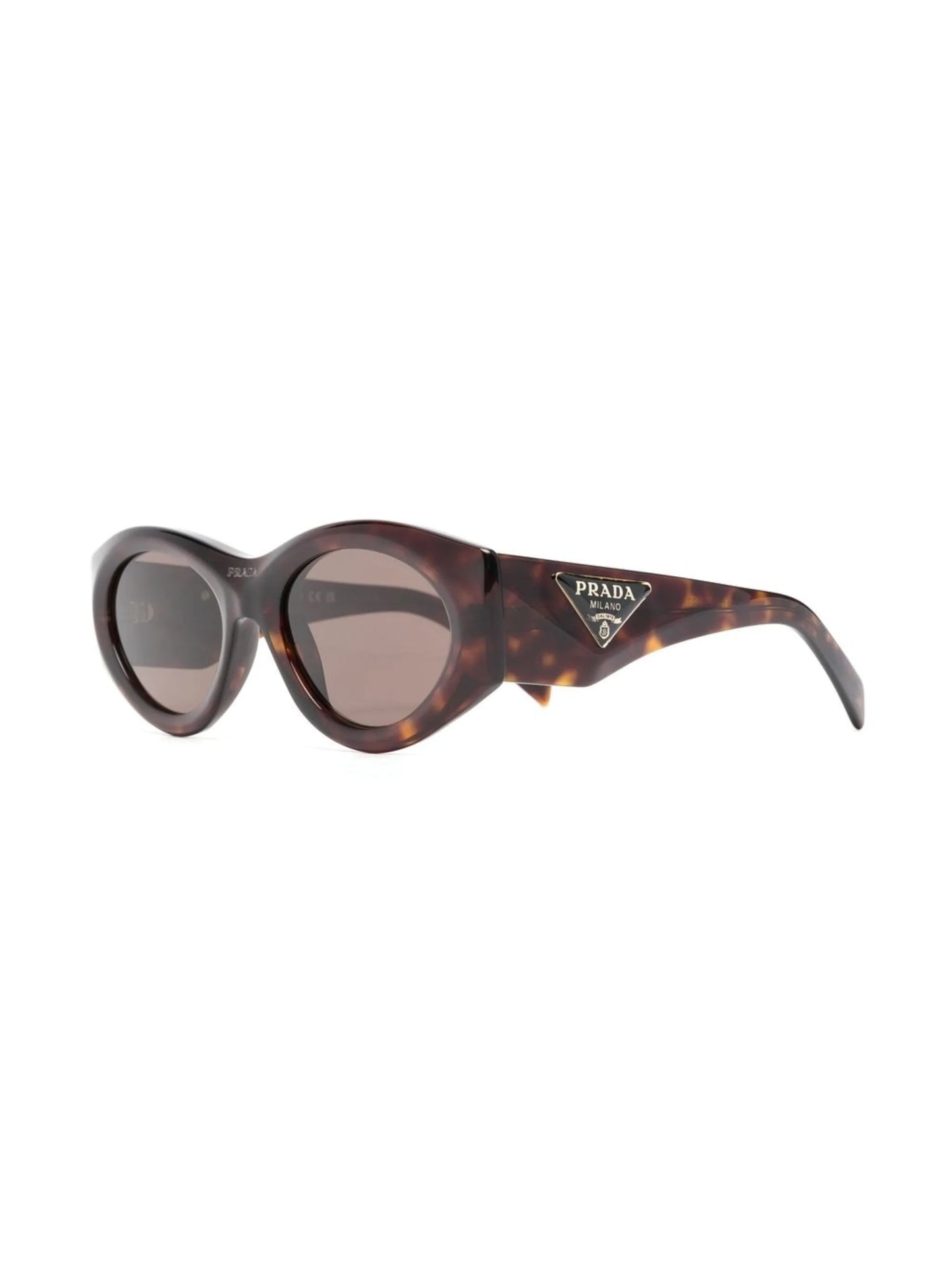 oval-frame sunglasses