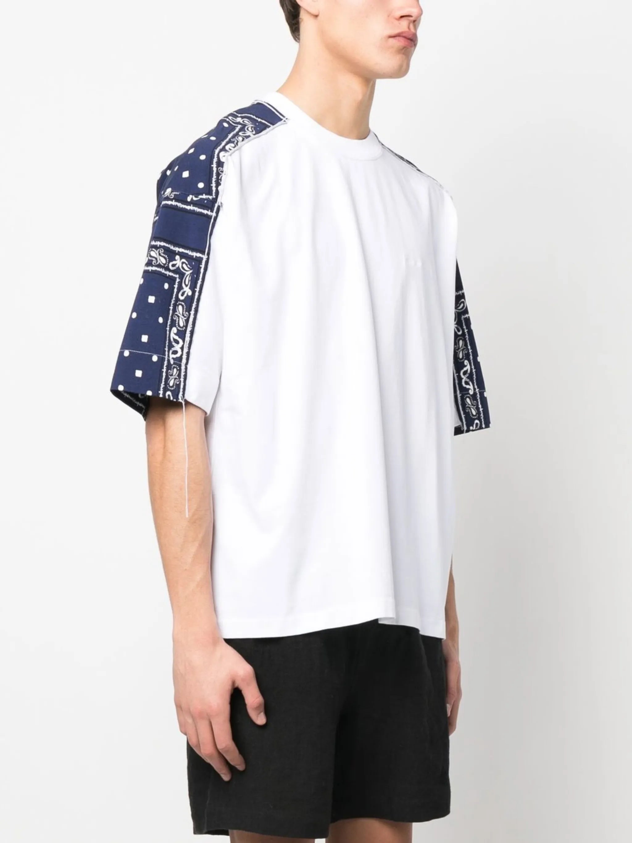 bandana-print cotton T-shirt