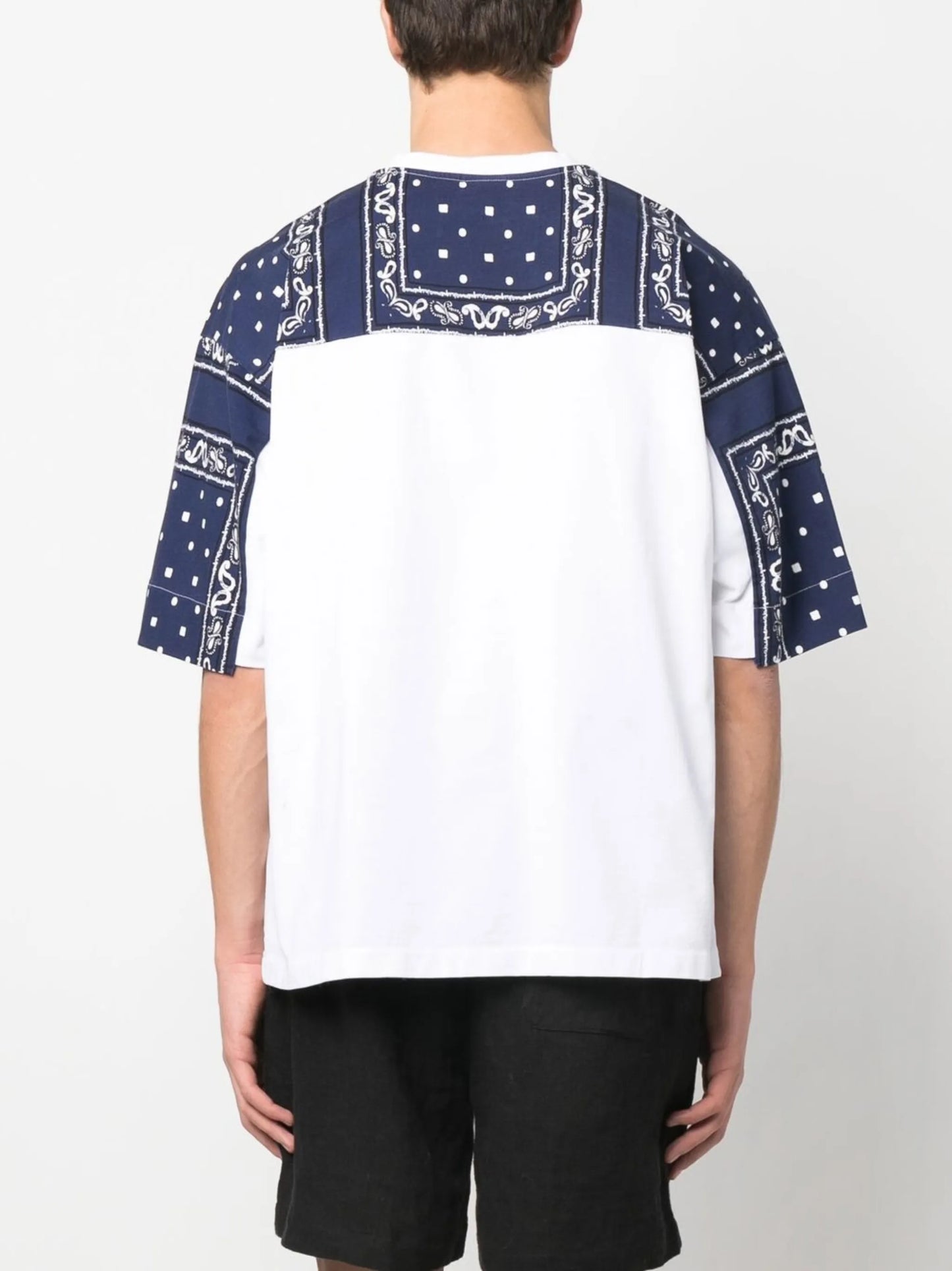 bandana-print cotton T-shirt