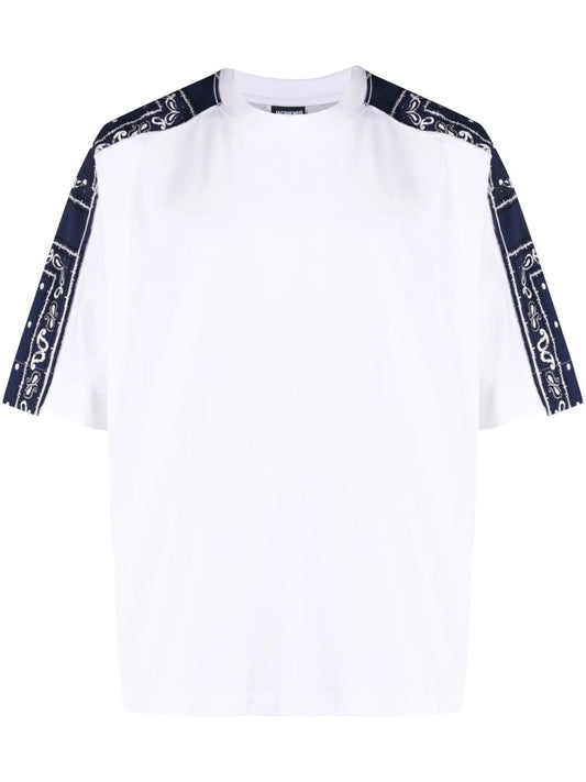 bandana-print cotton T-shirt
