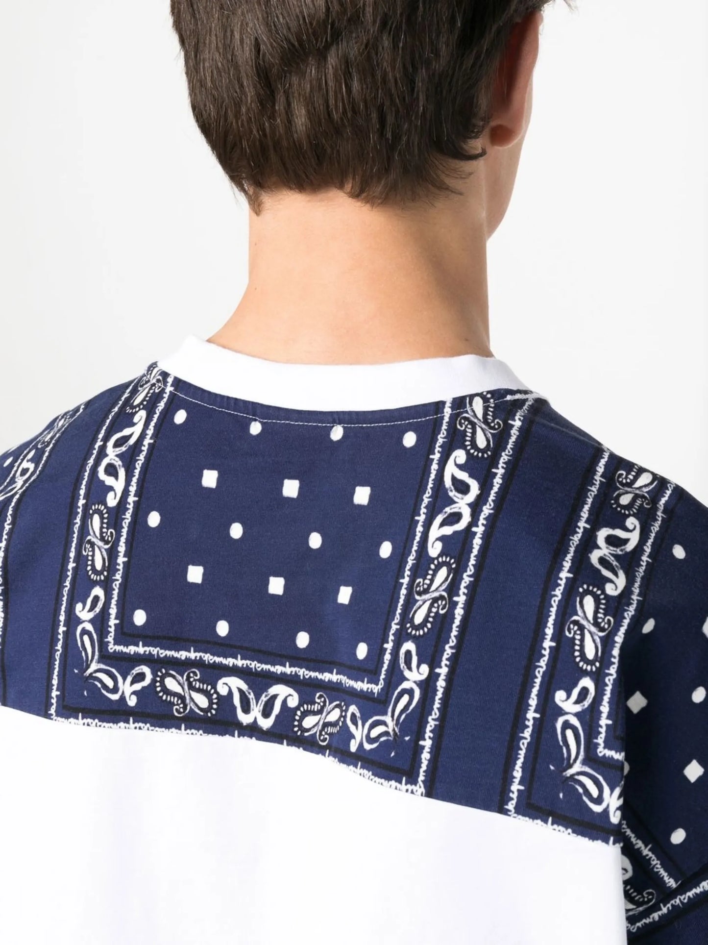 bandana-print cotton T-shirt