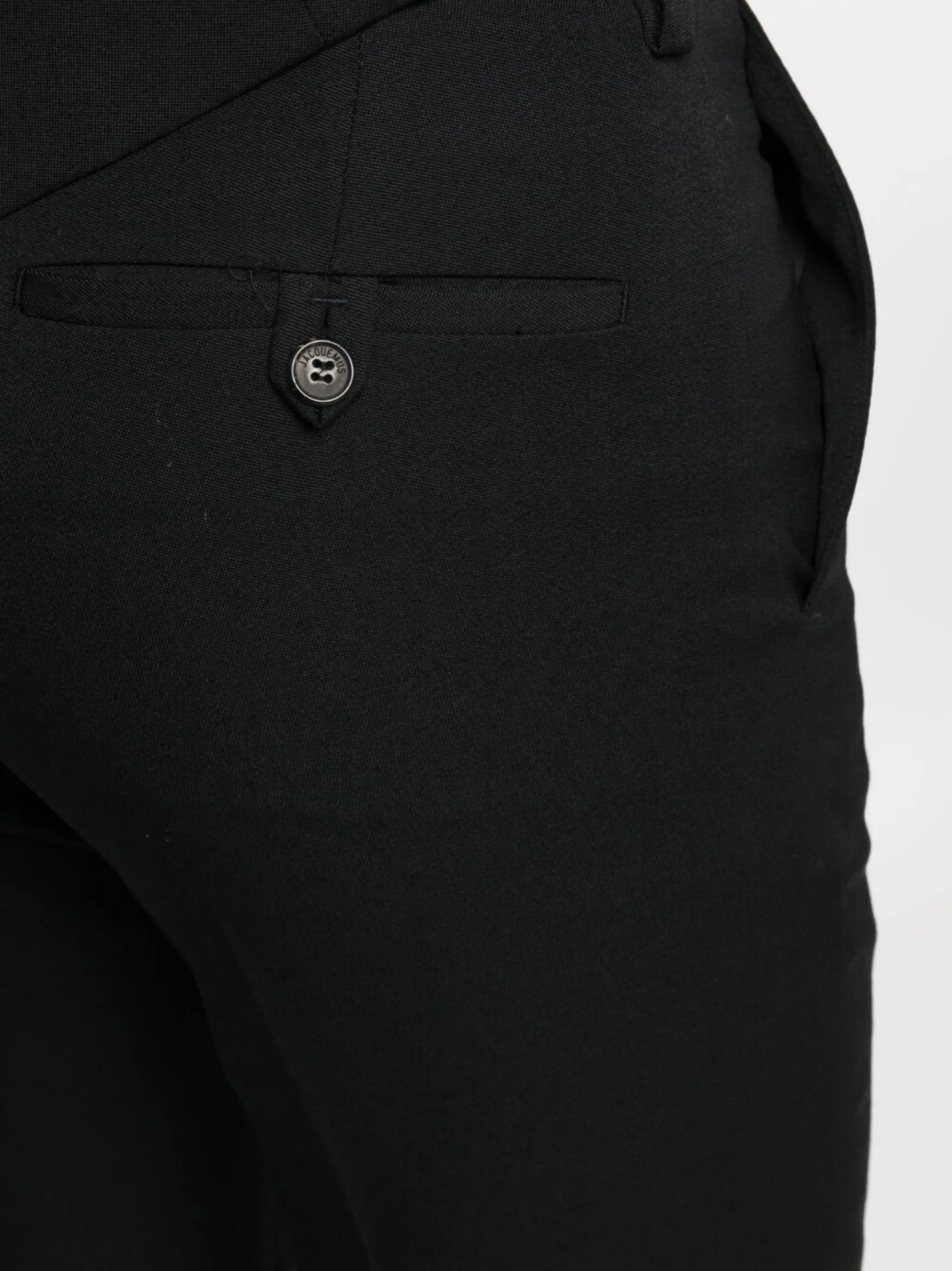 mid-rise straight-leg pants