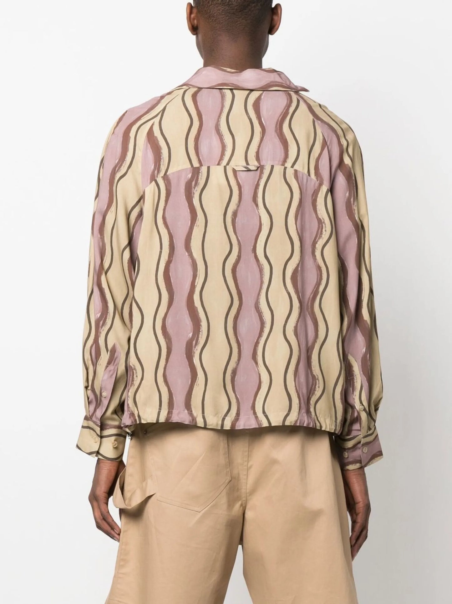 Le haut Pingo wavey-print shirt