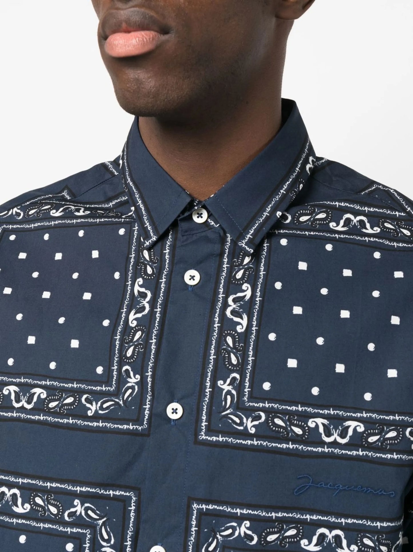La chemise Baou bandana-print shirt