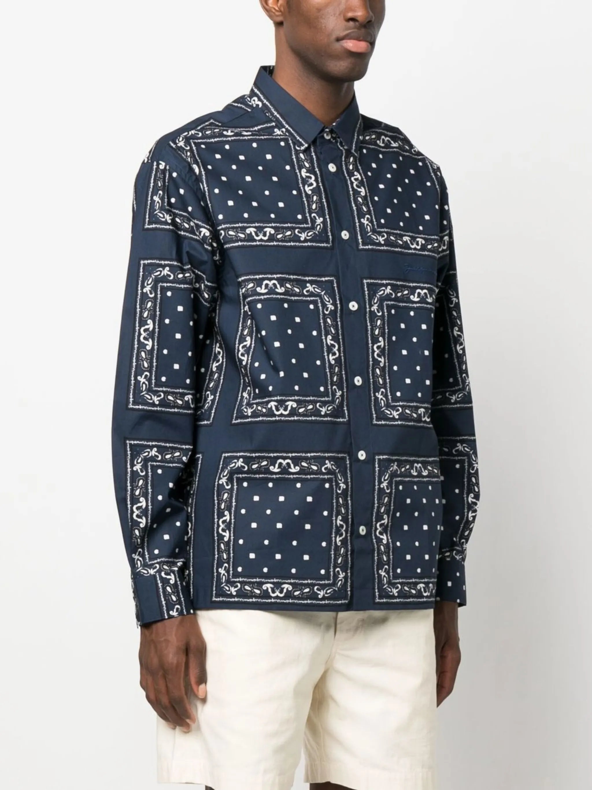 La chemise Baou bandana-print shirt