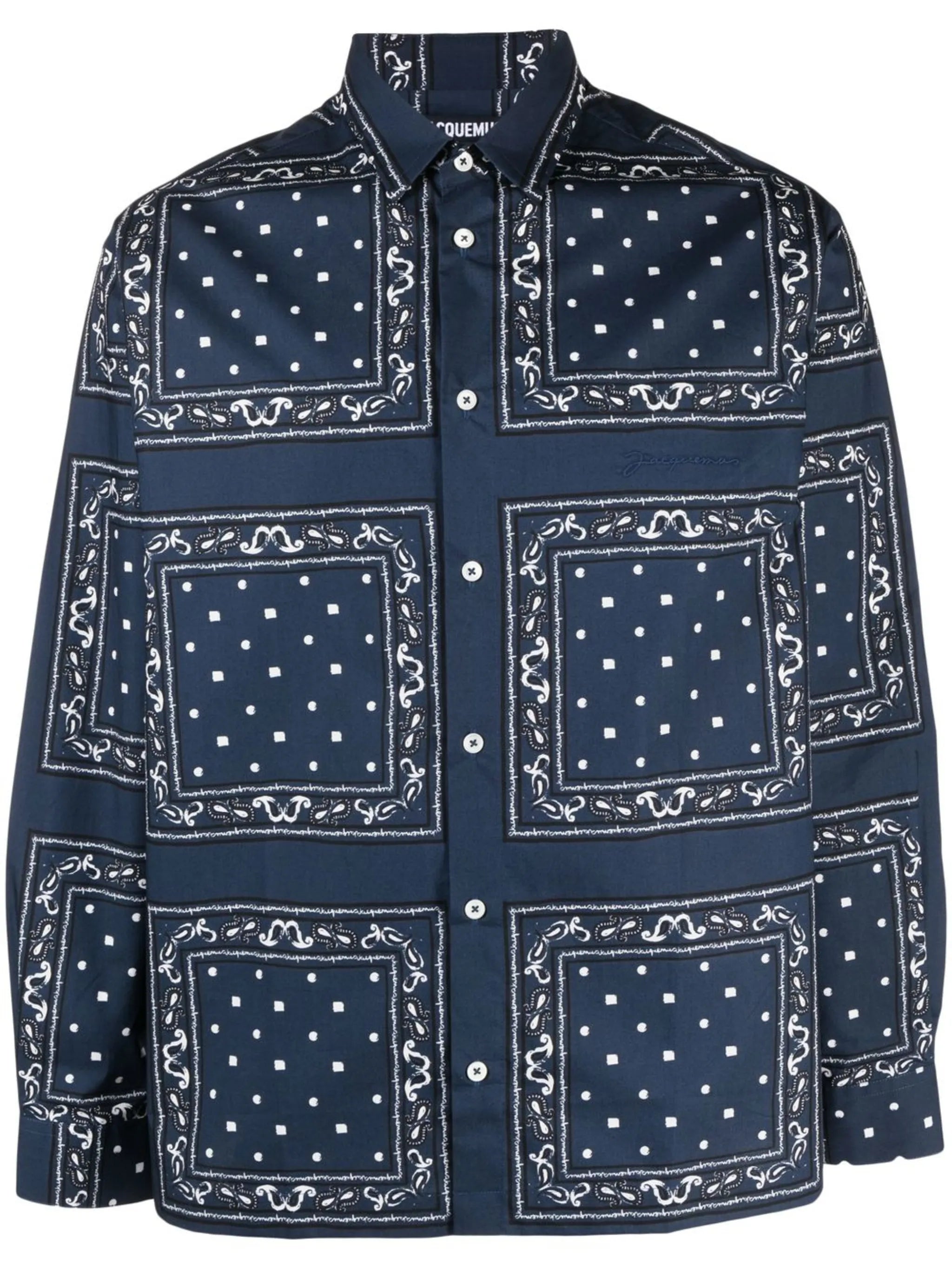 La chemise Baou bandana-print shirt