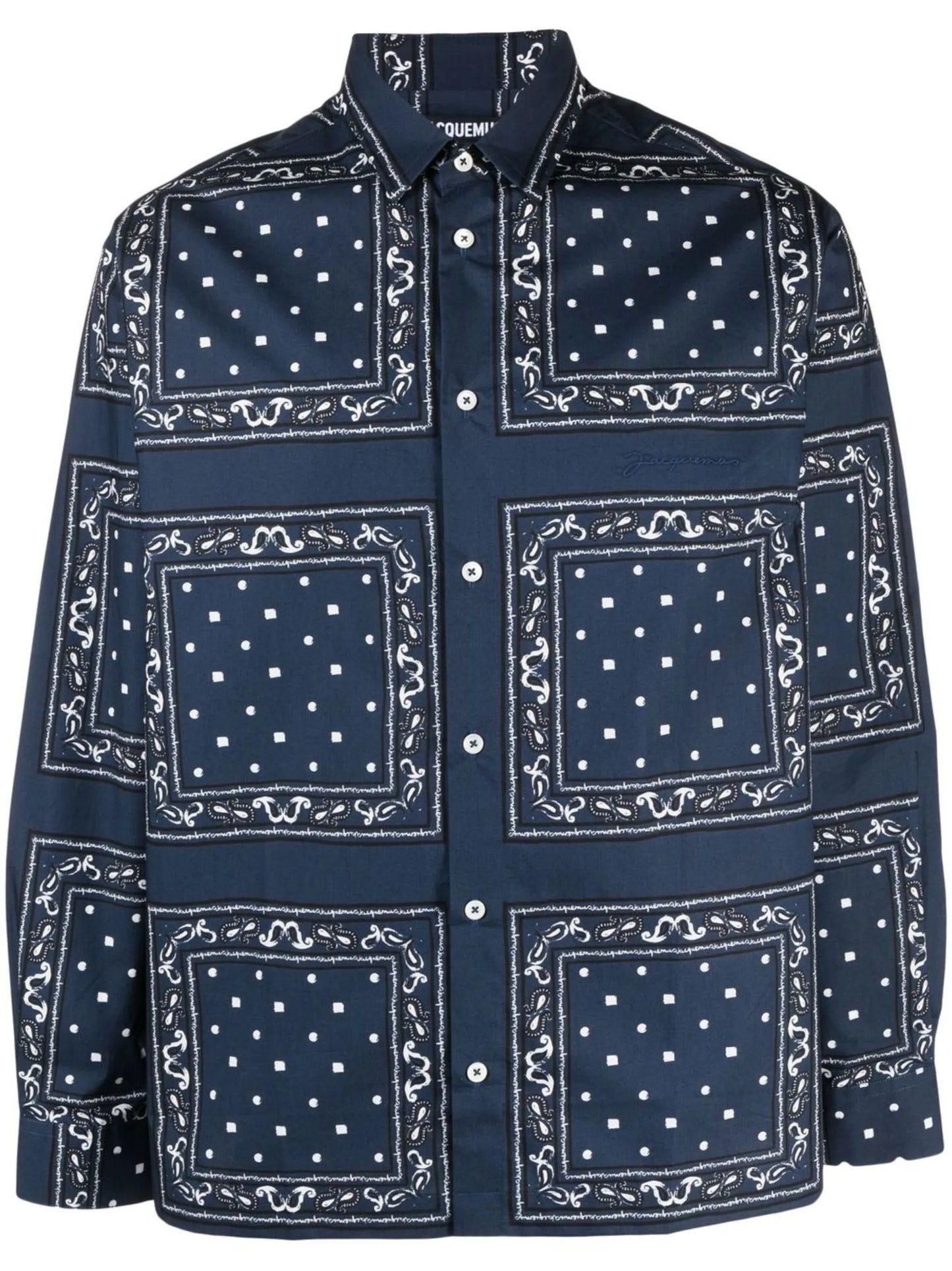 La chemise Baou bandana-print shirt