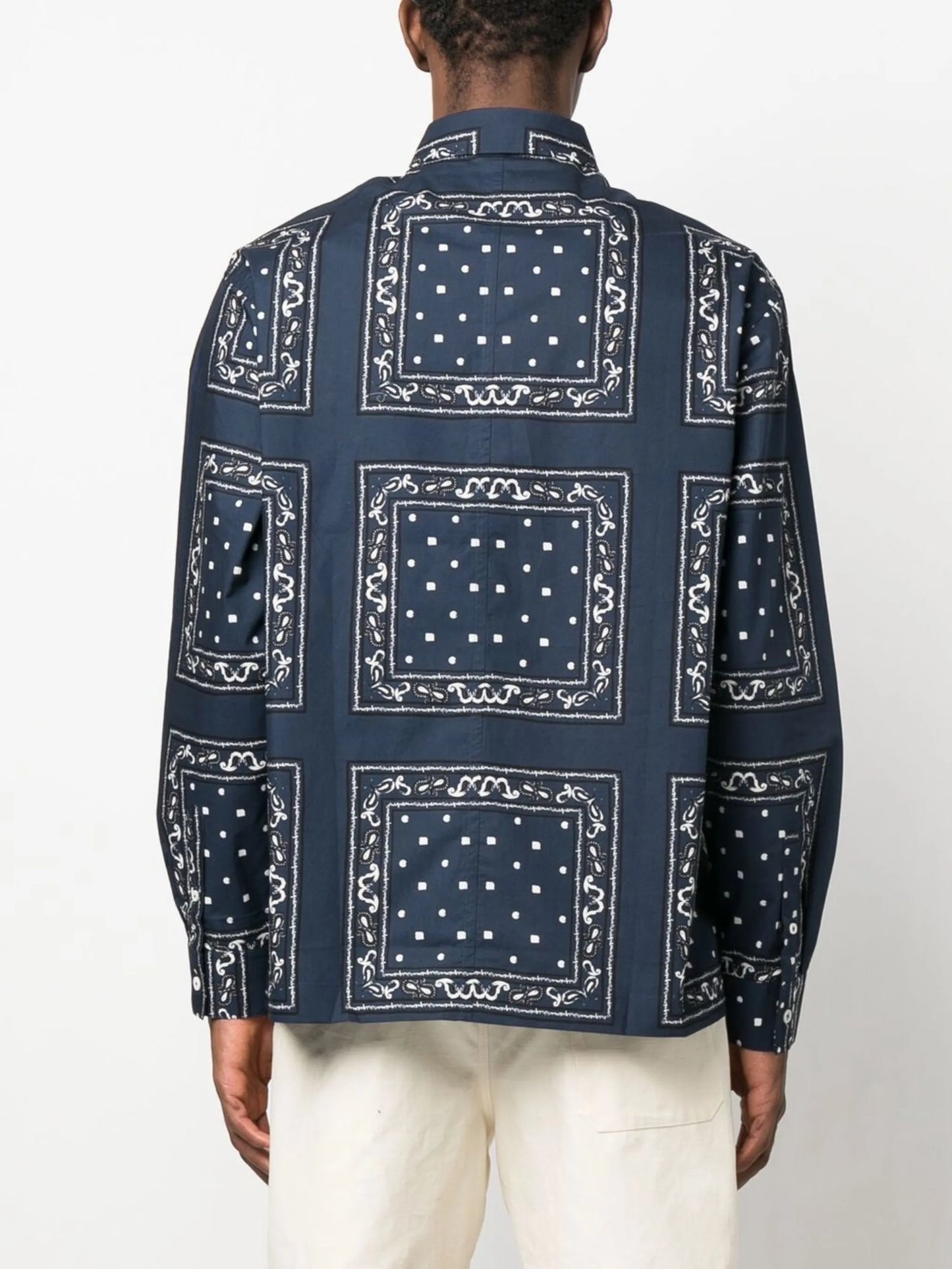 La chemise Baou bandana-print shirt