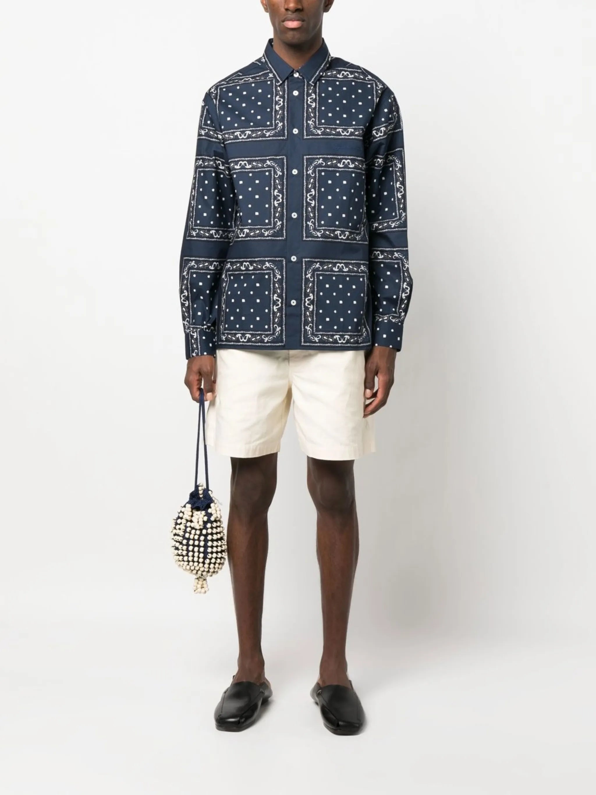 La chemise Baou bandana-print shirt