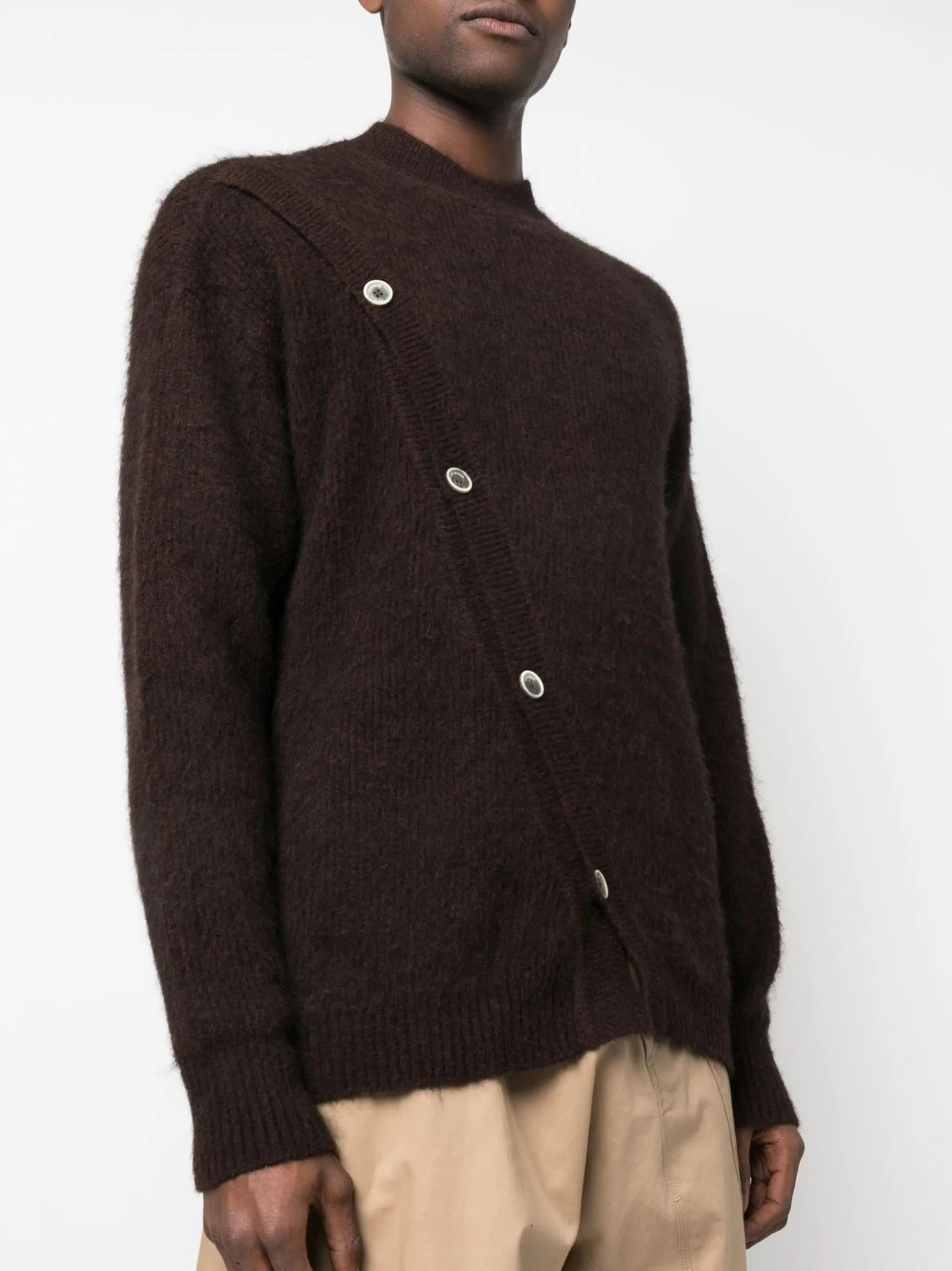 Le Pau asymmetric cardigan