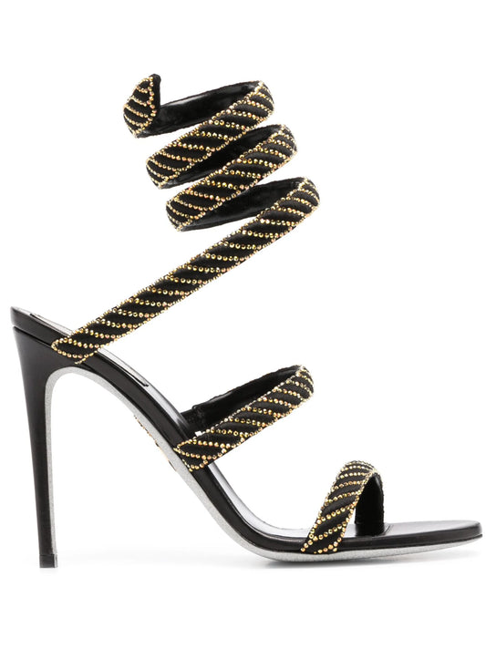 Cleo crystal 120mm sandals