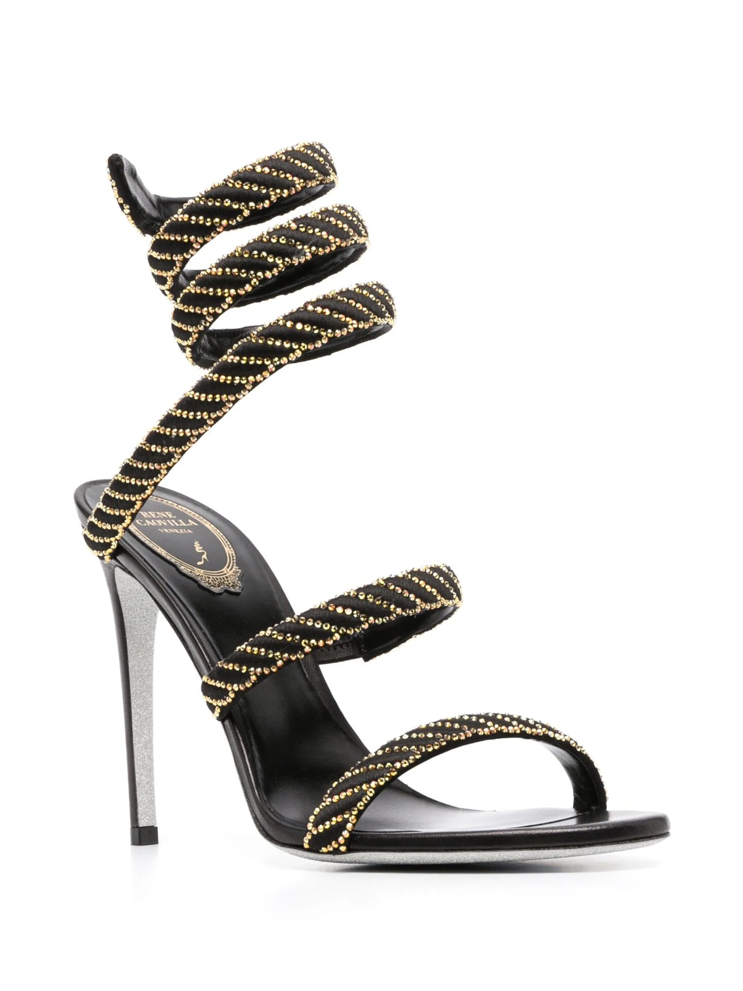 Cleo crystal 120mm sandals
