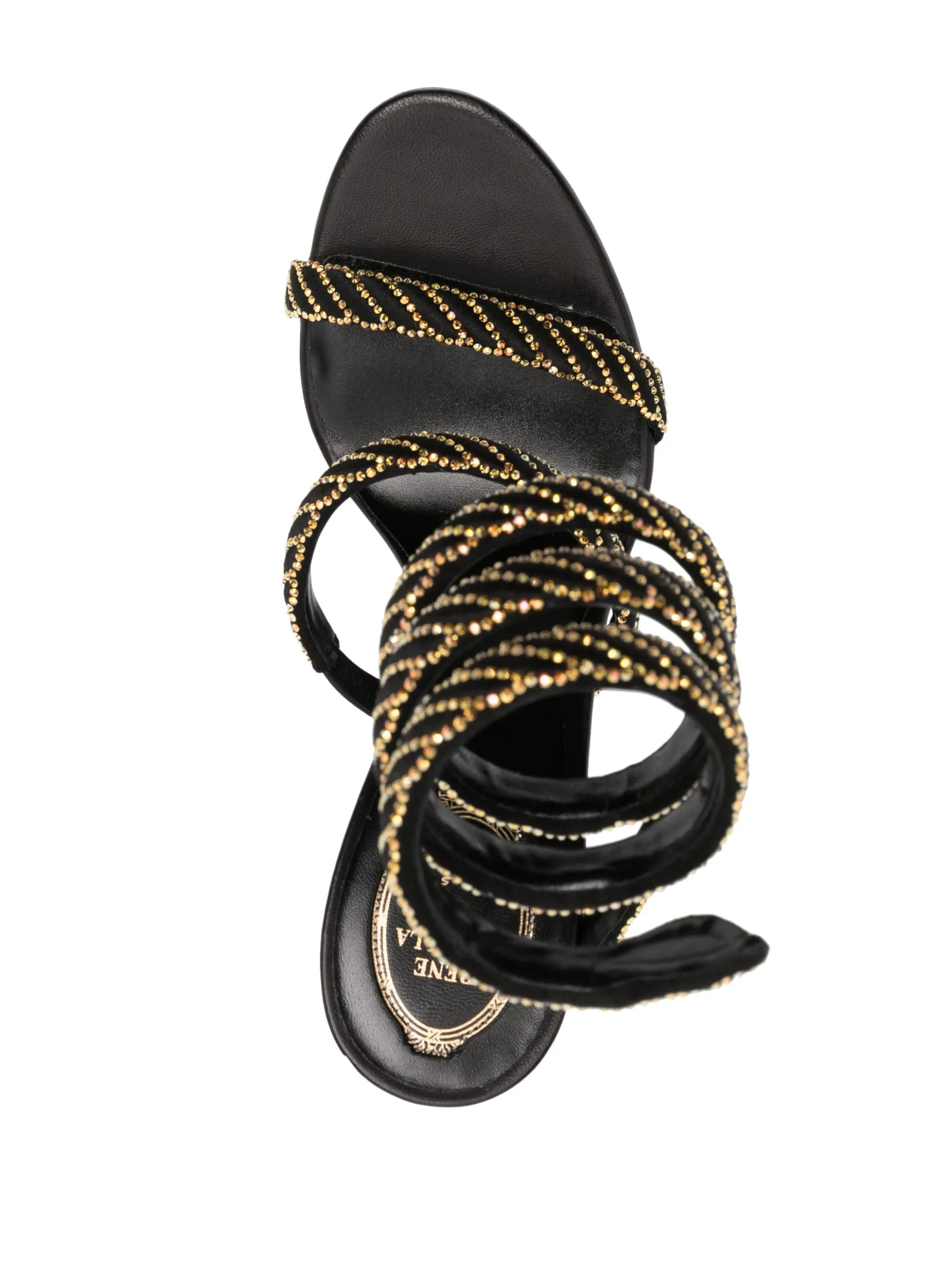 Cleo crystal 120mm sandals