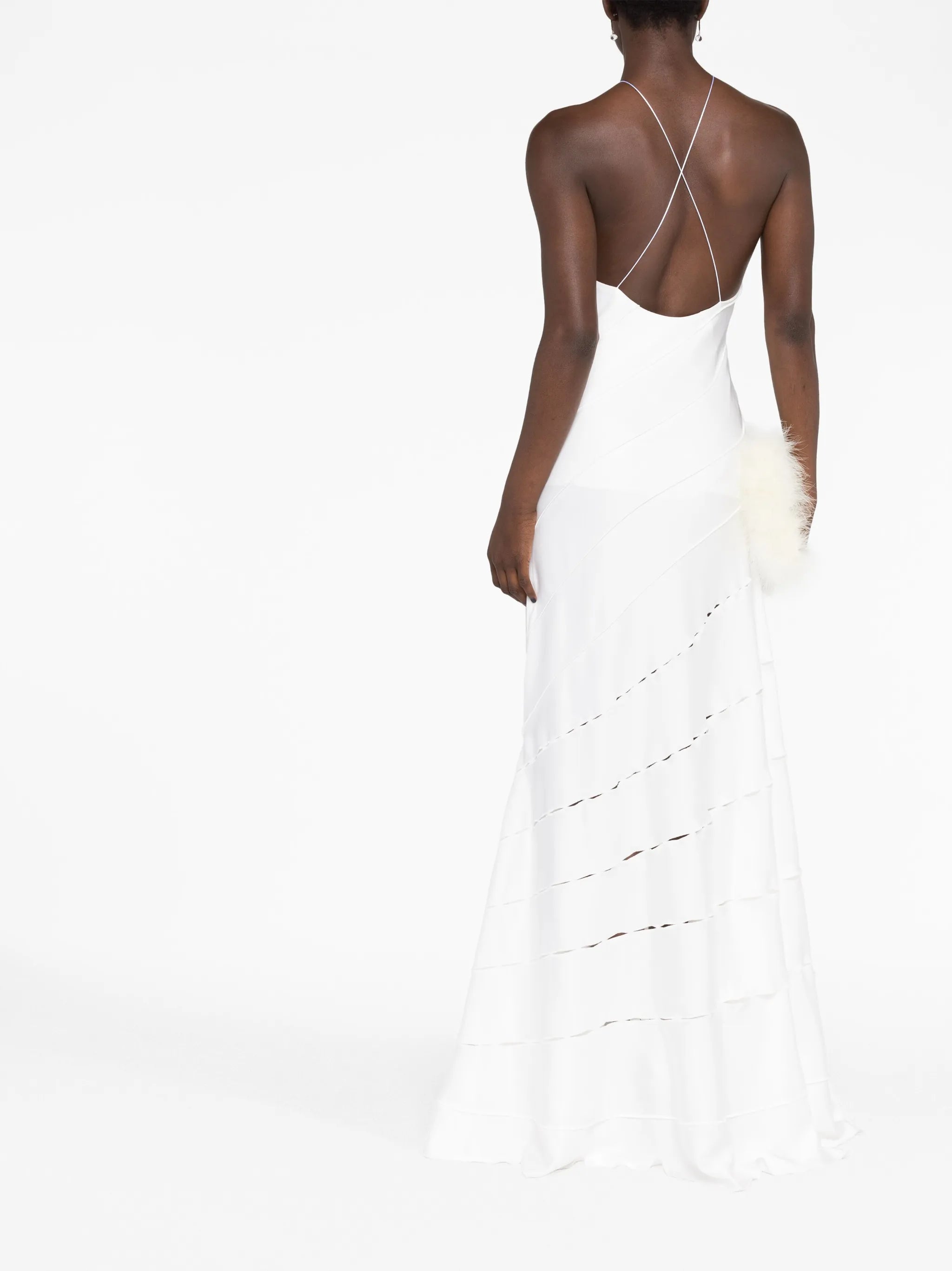 Santana halterneck maxi dress