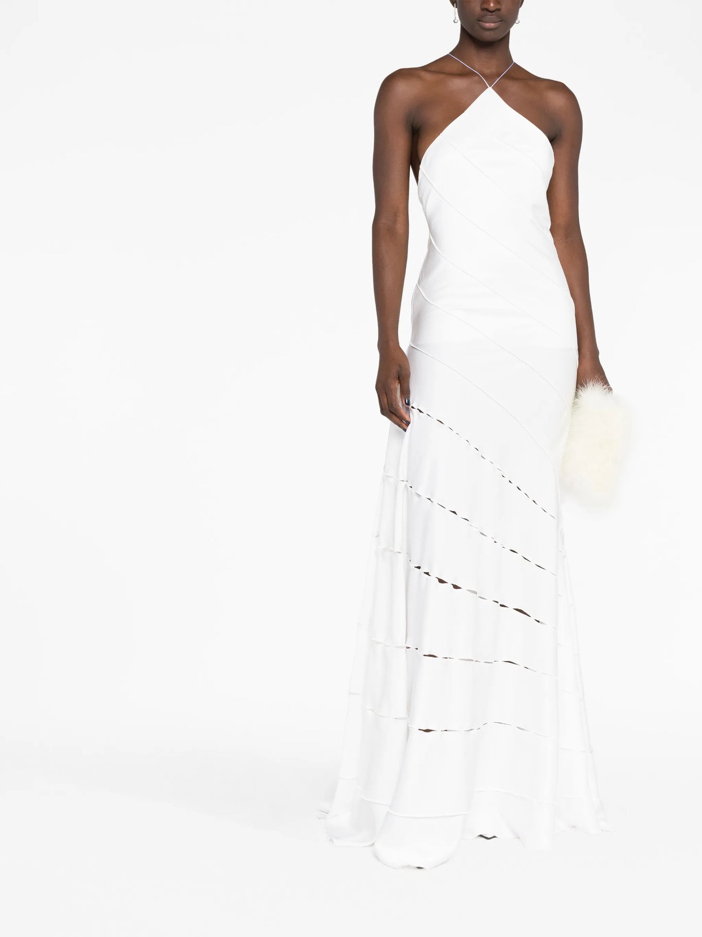 Santana halterneck maxi dress