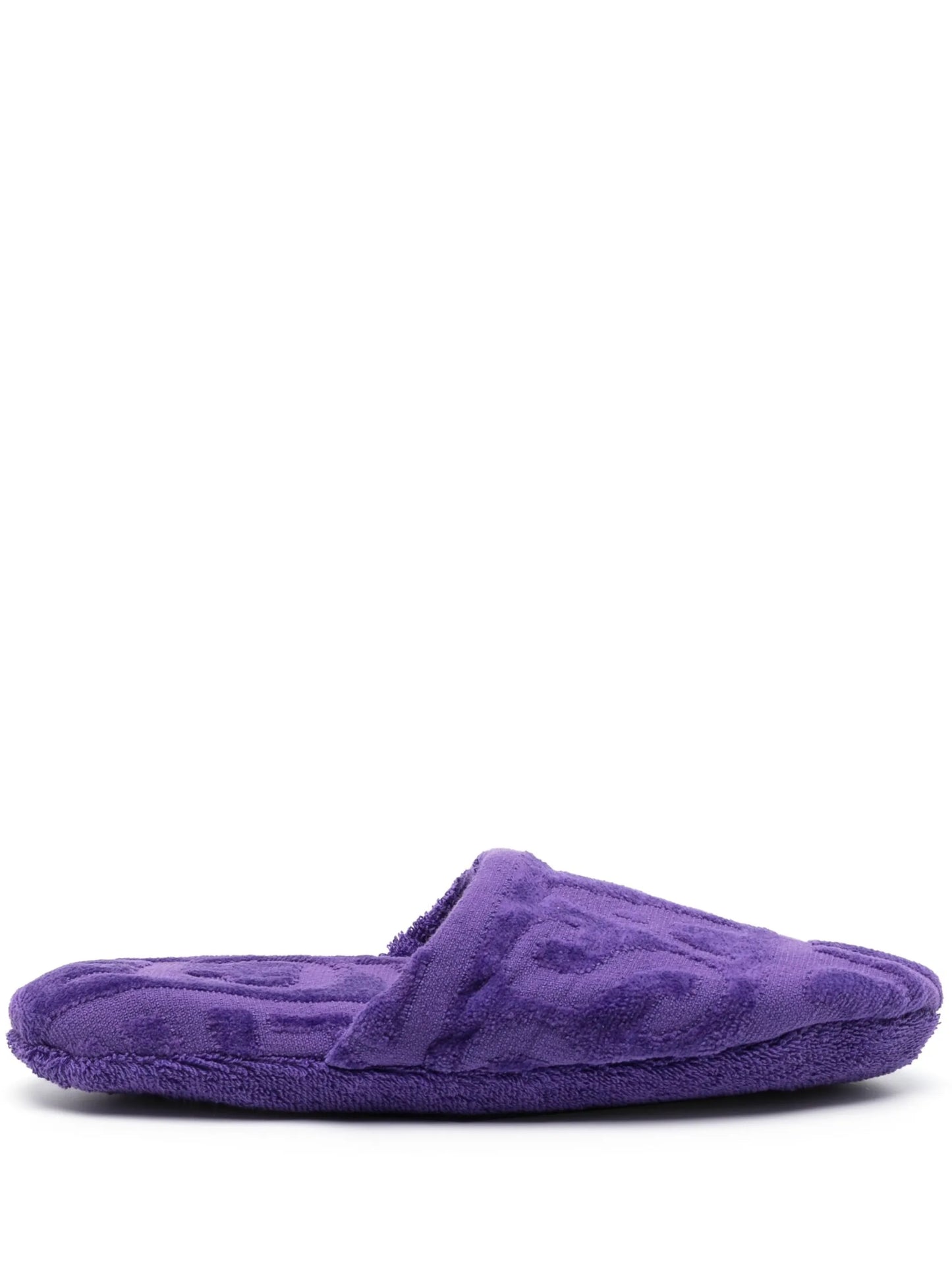 Versace Allover towel slippers