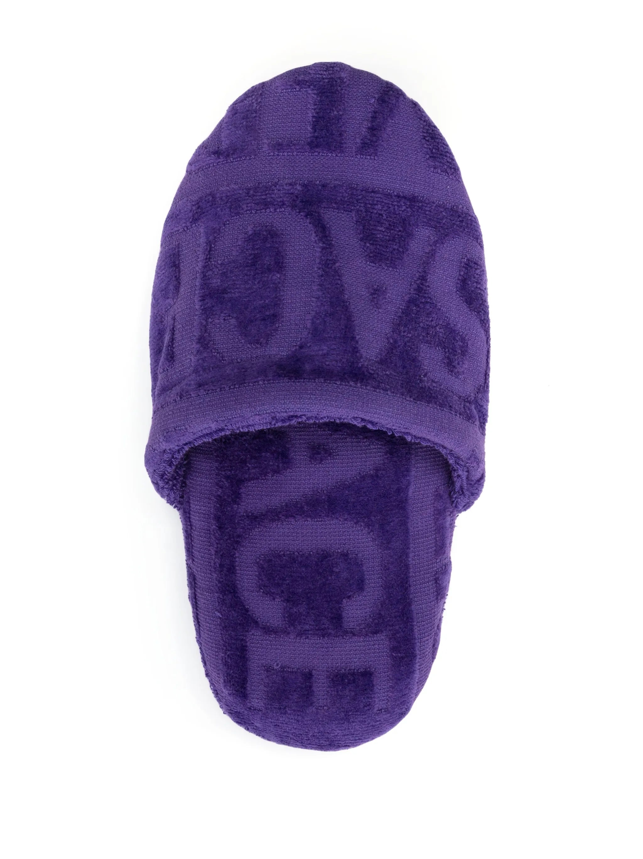 Versace Allover towel slippers