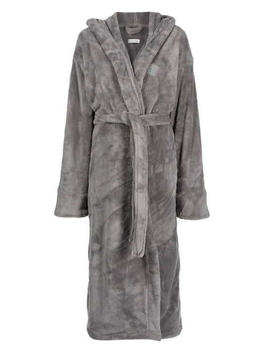 House logo-embroidered robe