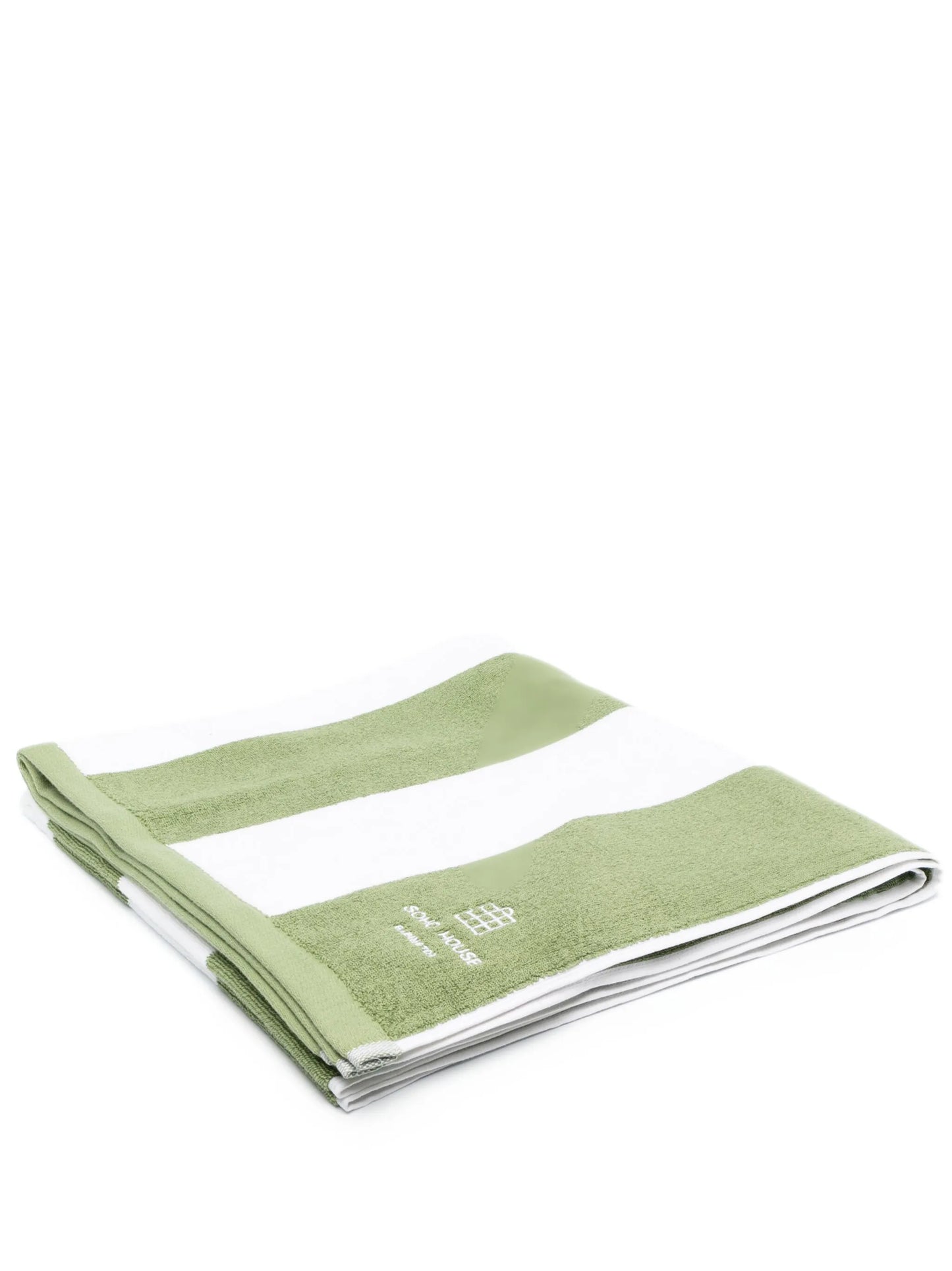 striped cotton towel