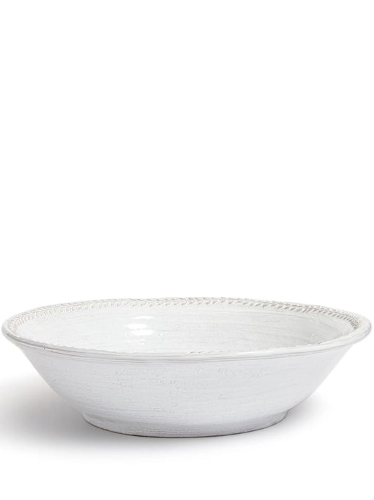 Hillcrest leaf-detail serving bowl