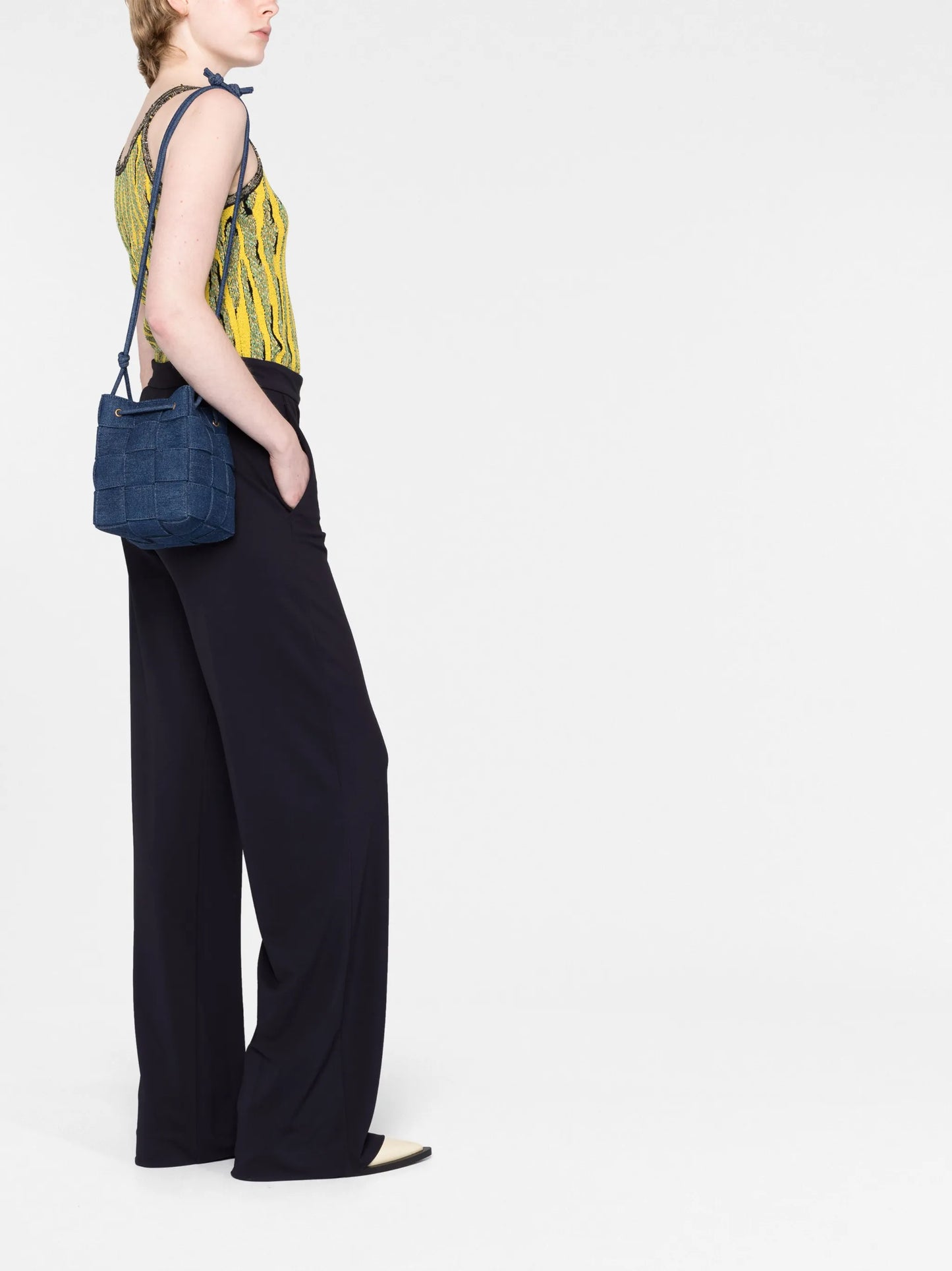small Cassette bucket bag